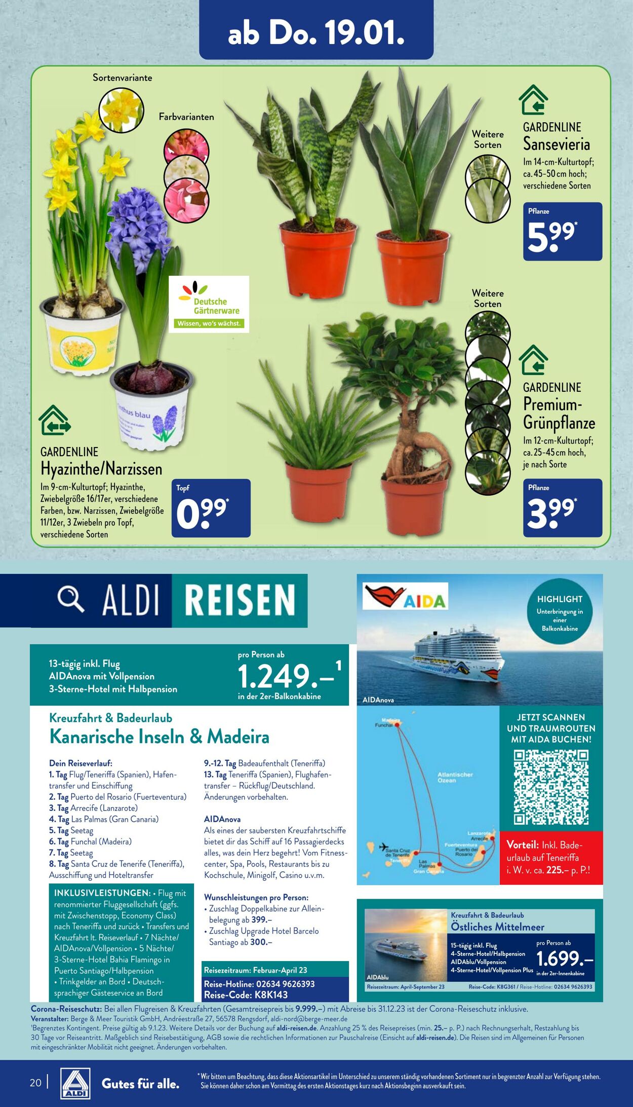 Prospekt Aldi-Nord 16.01.2023 - 21.01.2023