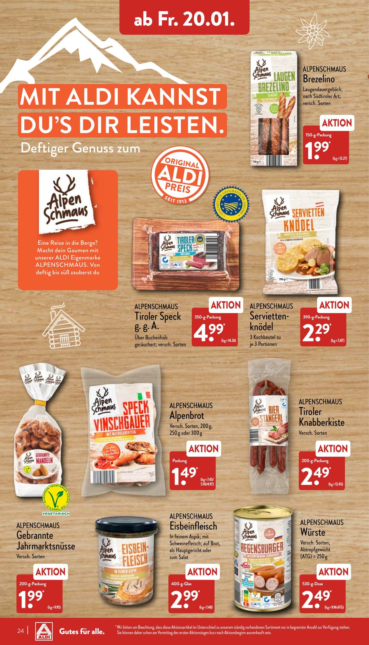 Prospekt Aldi-Nord 16.01.2023 - 21.01.2023