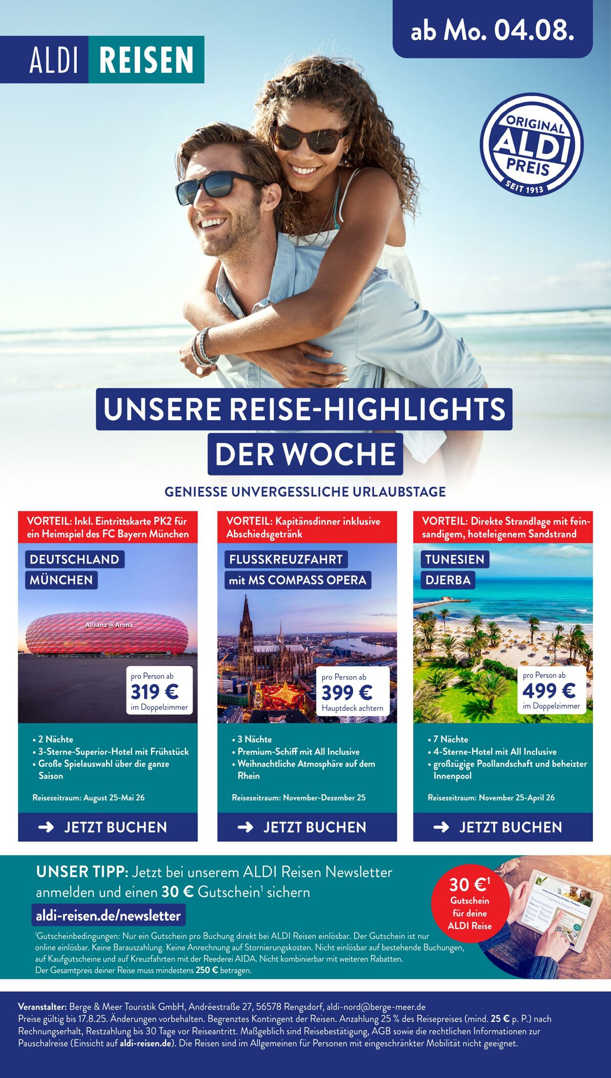 Prospekt Aldi-Nord 18.08.2025 - 23.08.2025