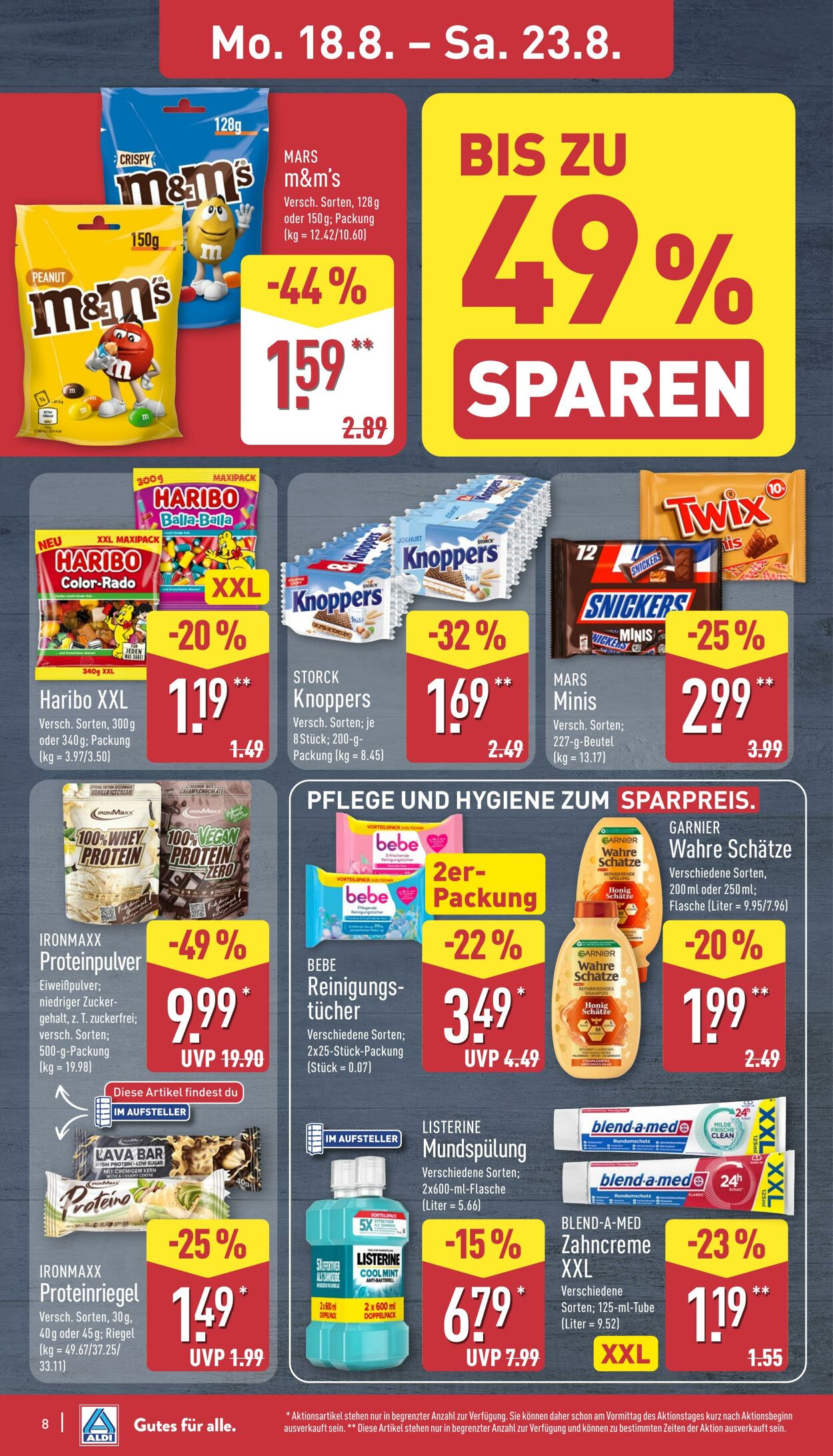Prospekt Aldi-Nord 18.08.2025 - 23.08.2025