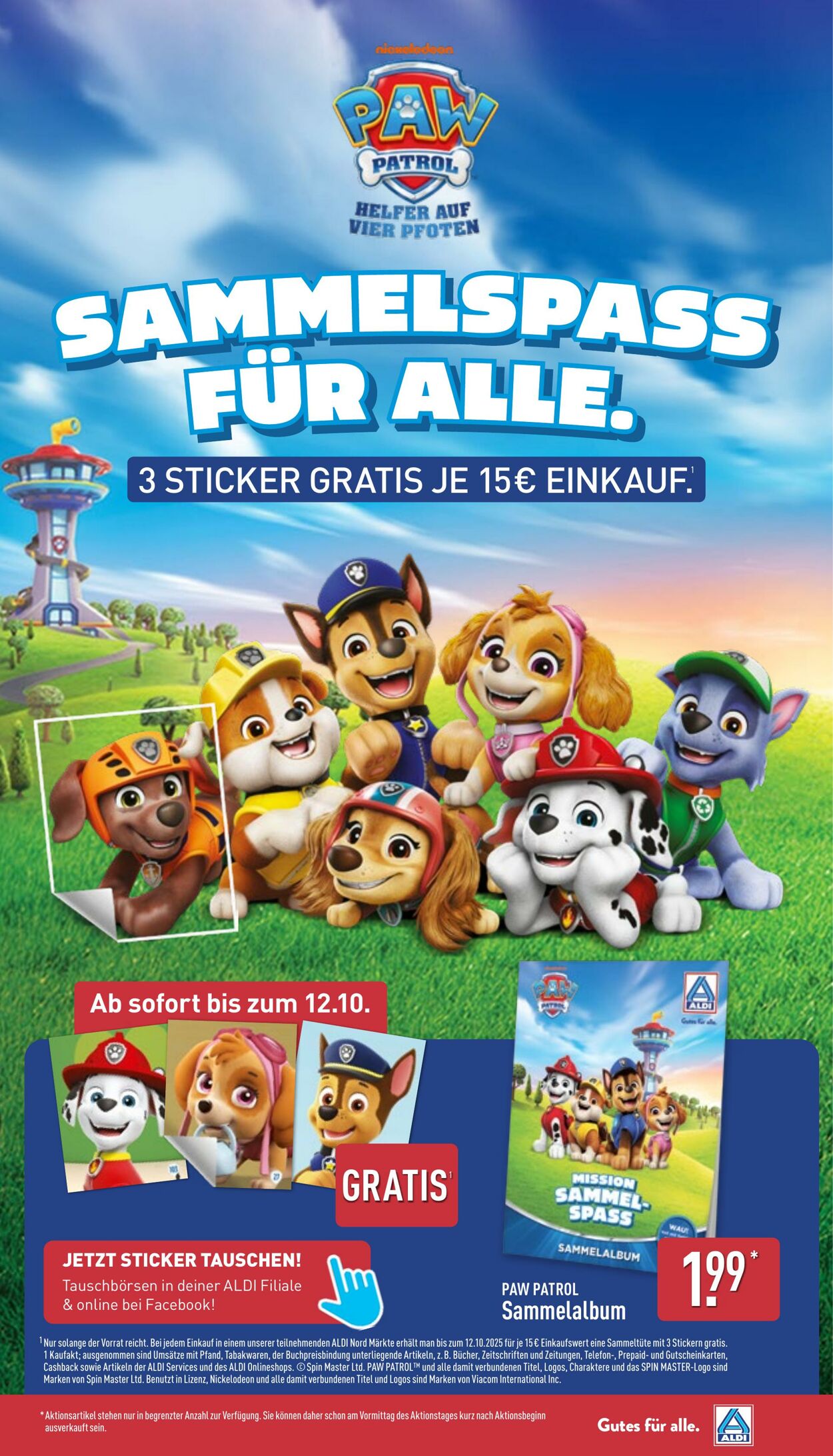 Prospekt Aldi-Nord 06.10.2025 - 11.10.2025