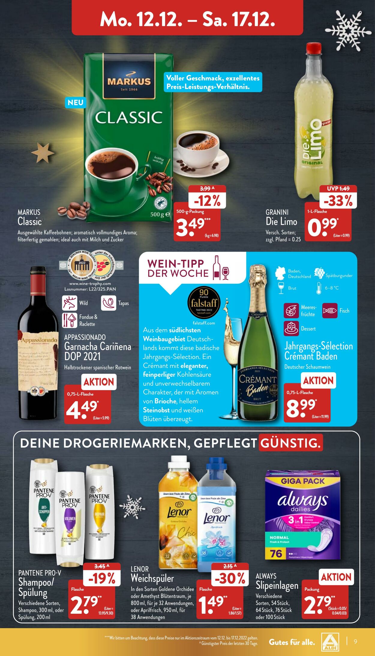 Prospekt Aldi-Nord 12.12.2022 - 17.12.2022