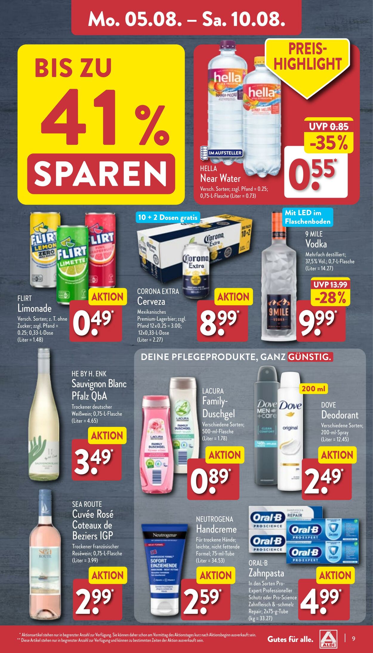 Prospekt Aldi-Nord 29.07.2024 - 03.08.2024