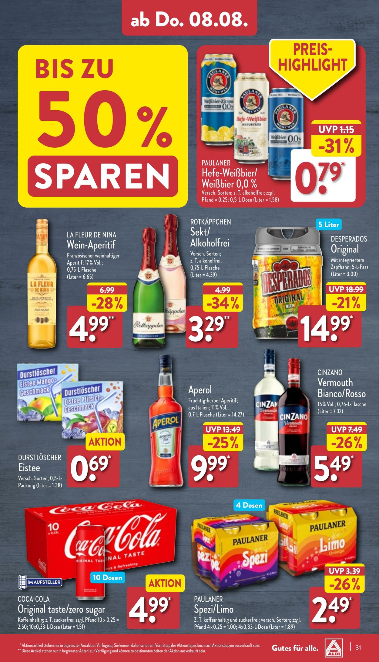 Prospekt Aldi-Nord 29.07.2024 - 03.08.2024