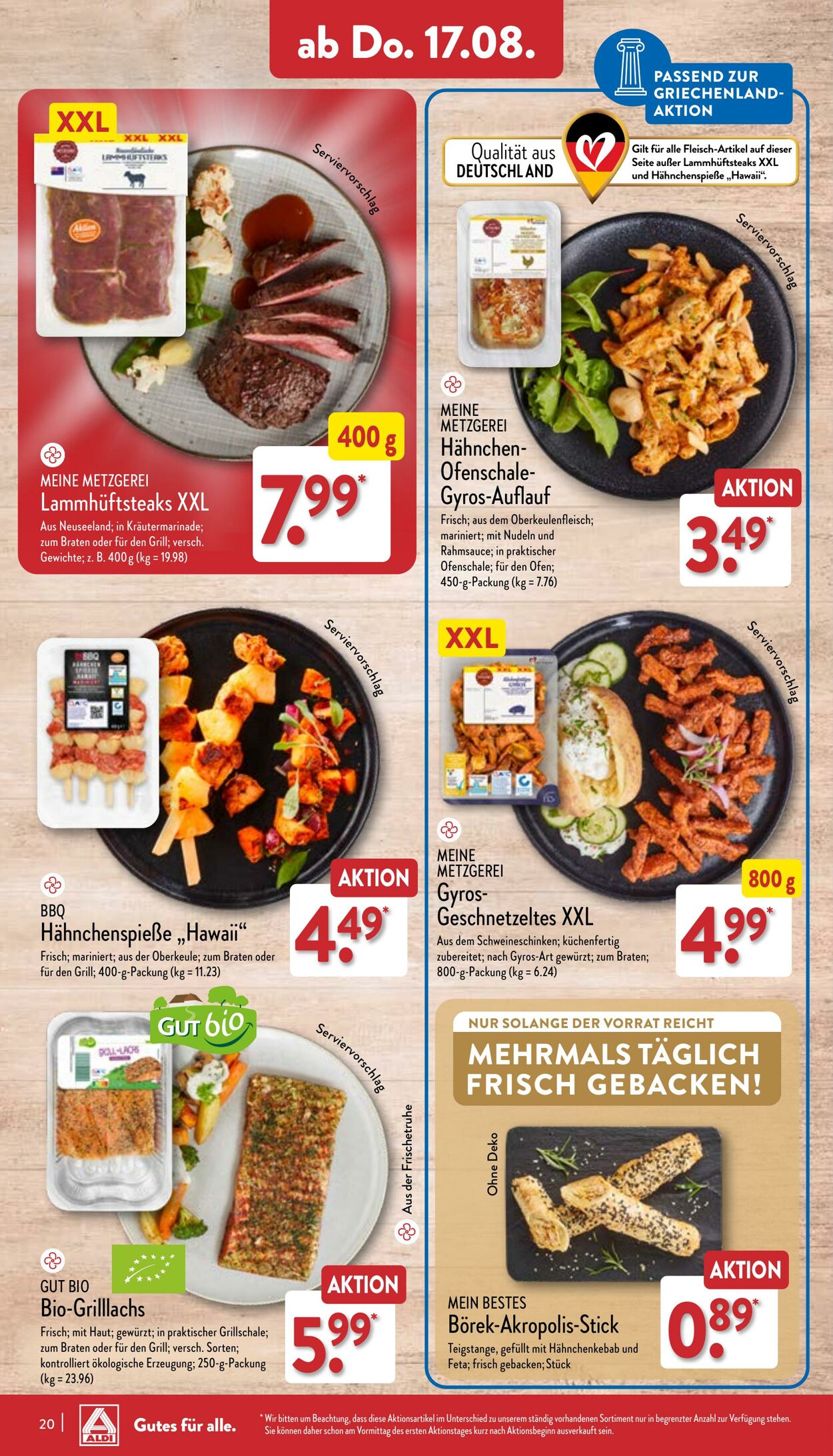 Prospekt Aldi-Nord 14.08.2023 - 19.08.2023