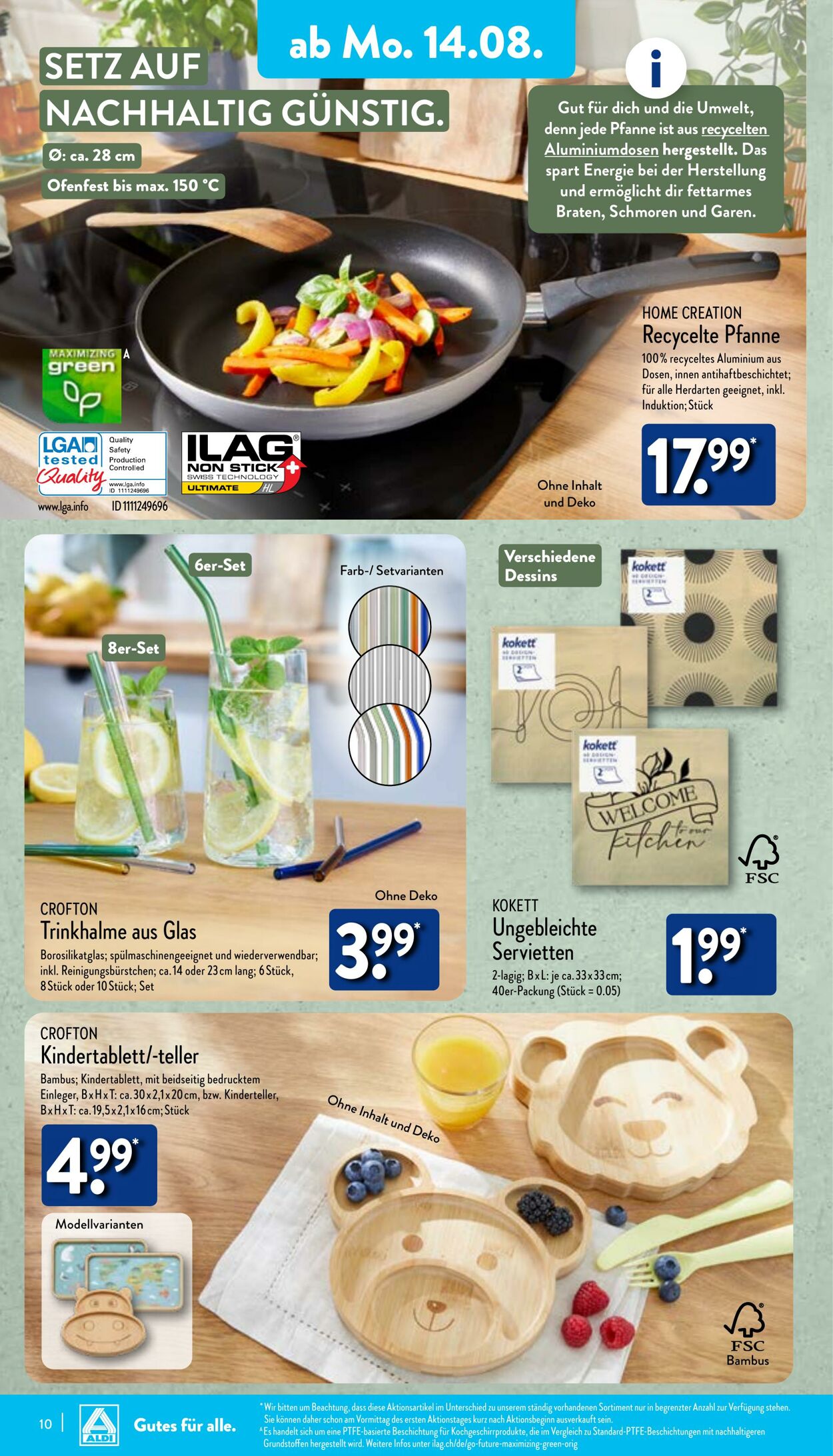 Prospekt Aldi-Nord 14.08.2023 - 19.08.2023