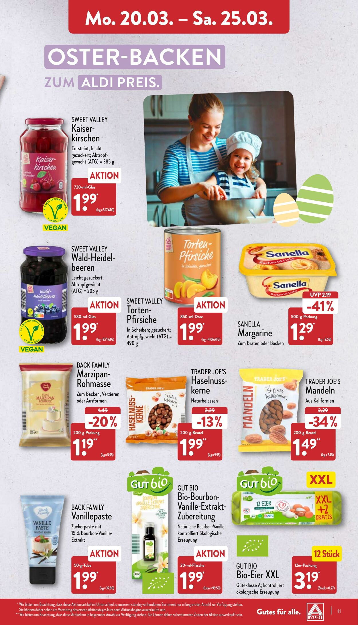 Prospekt Aldi-Nord 20.03.2023 - 25.03.2023