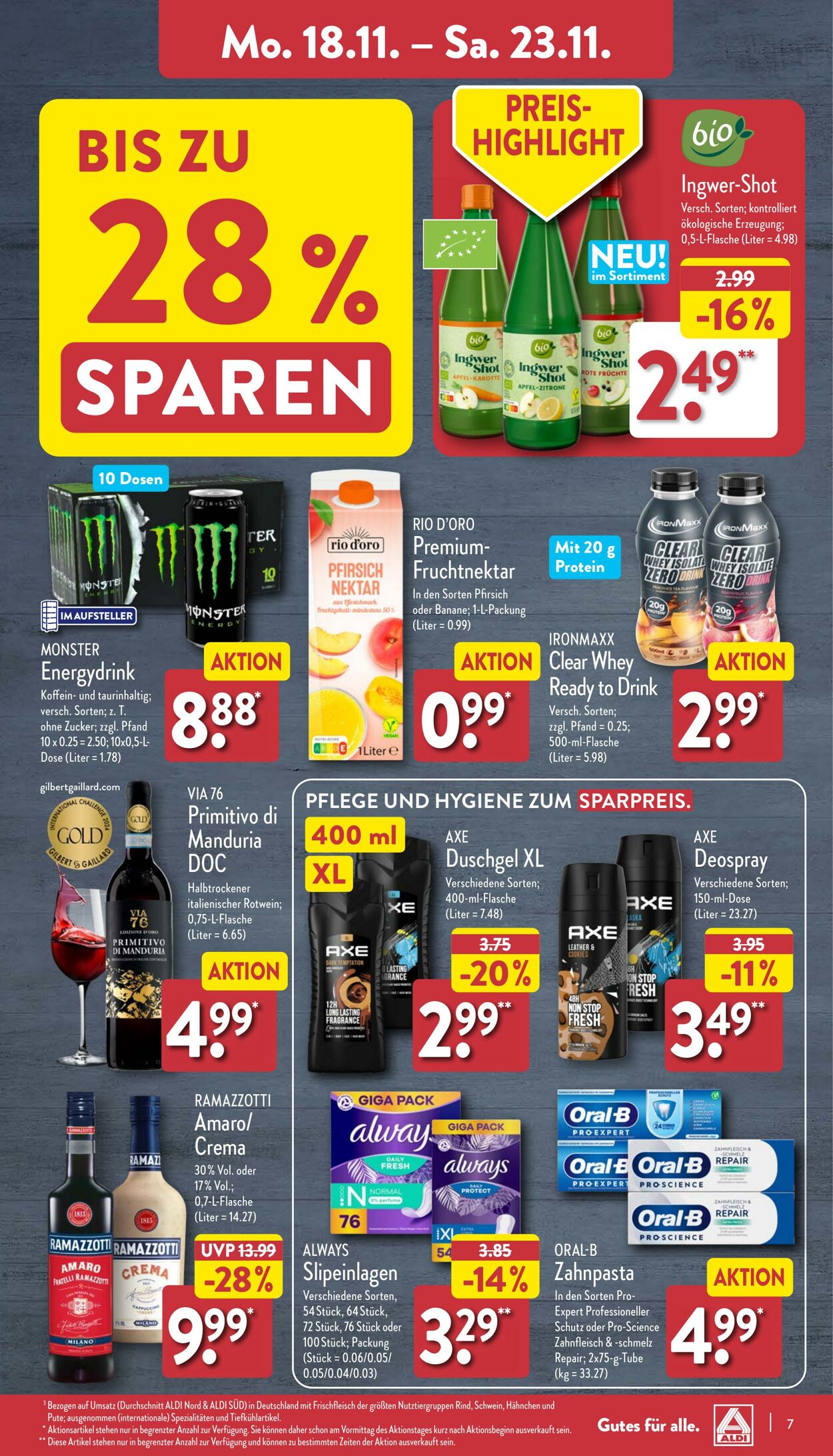 Prospekt Aldi-Nord 11.11.2024 - 16.11.2024