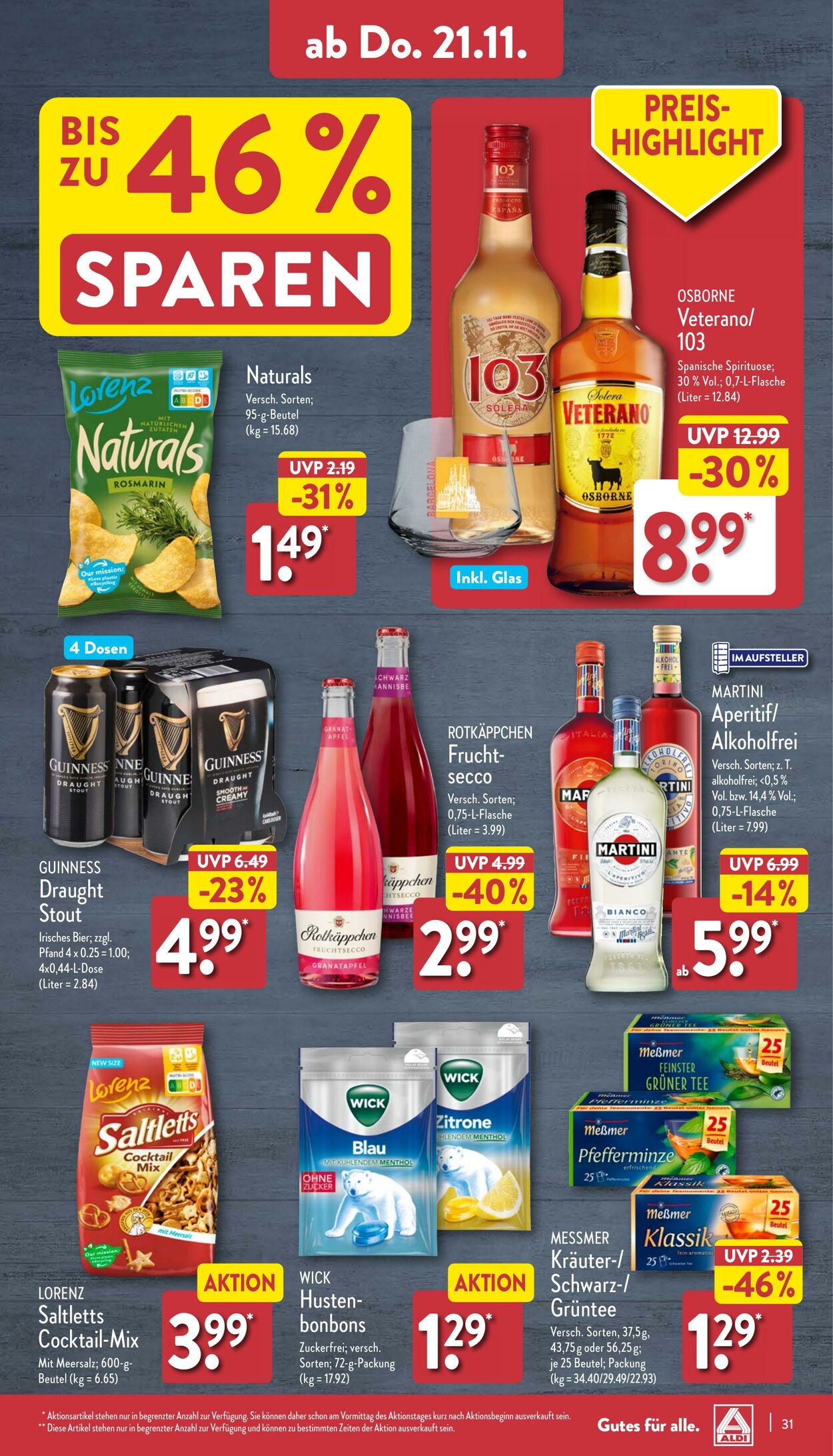 Prospekt Aldi-Nord 11.11.2024 - 16.11.2024