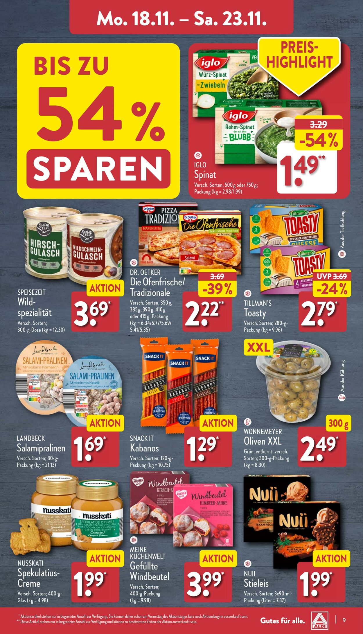 Prospekt Aldi-Nord 11.11.2024 - 16.11.2024