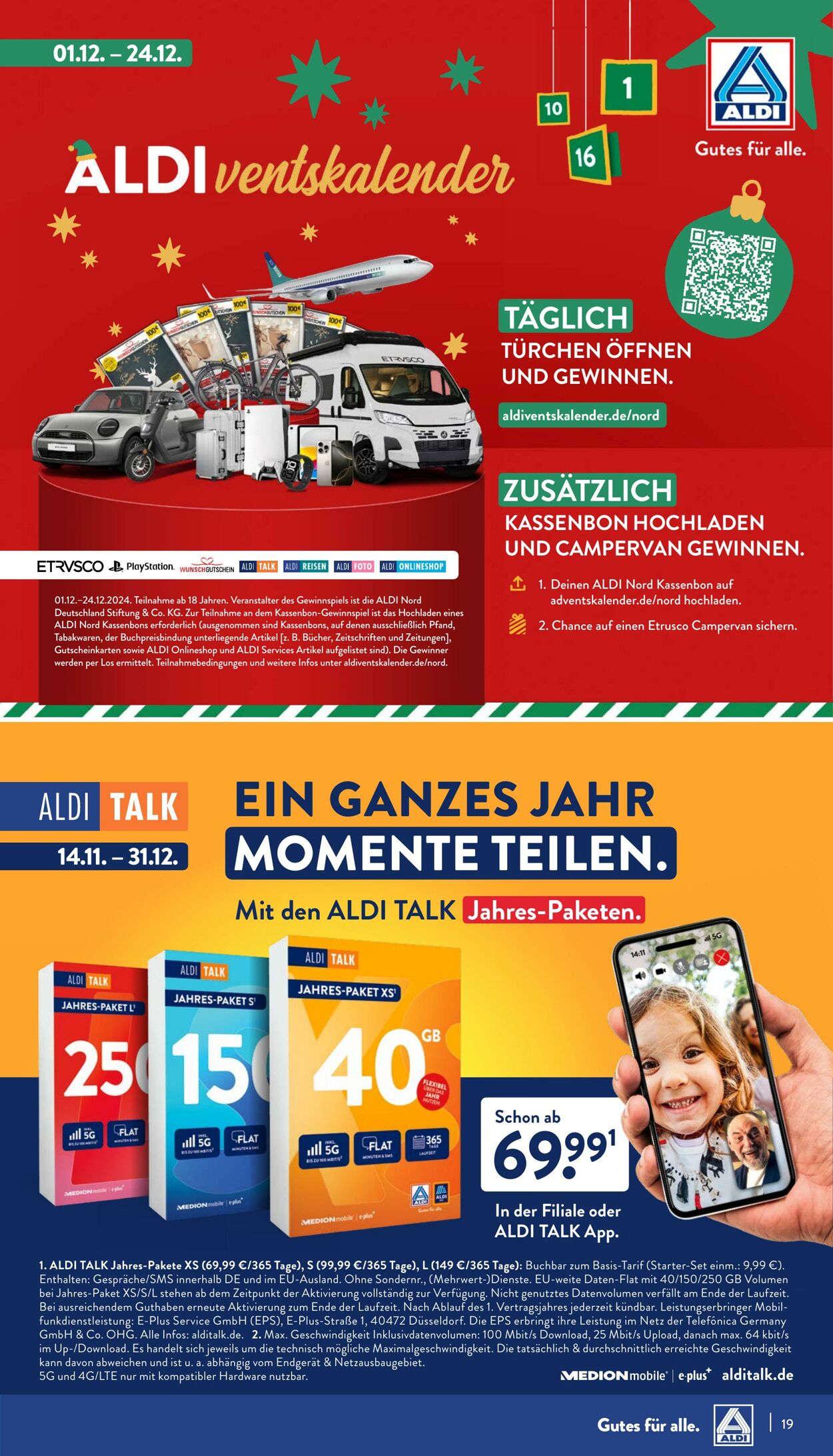 Prospekt Aldi-Nord 11.11.2024 - 16.11.2024