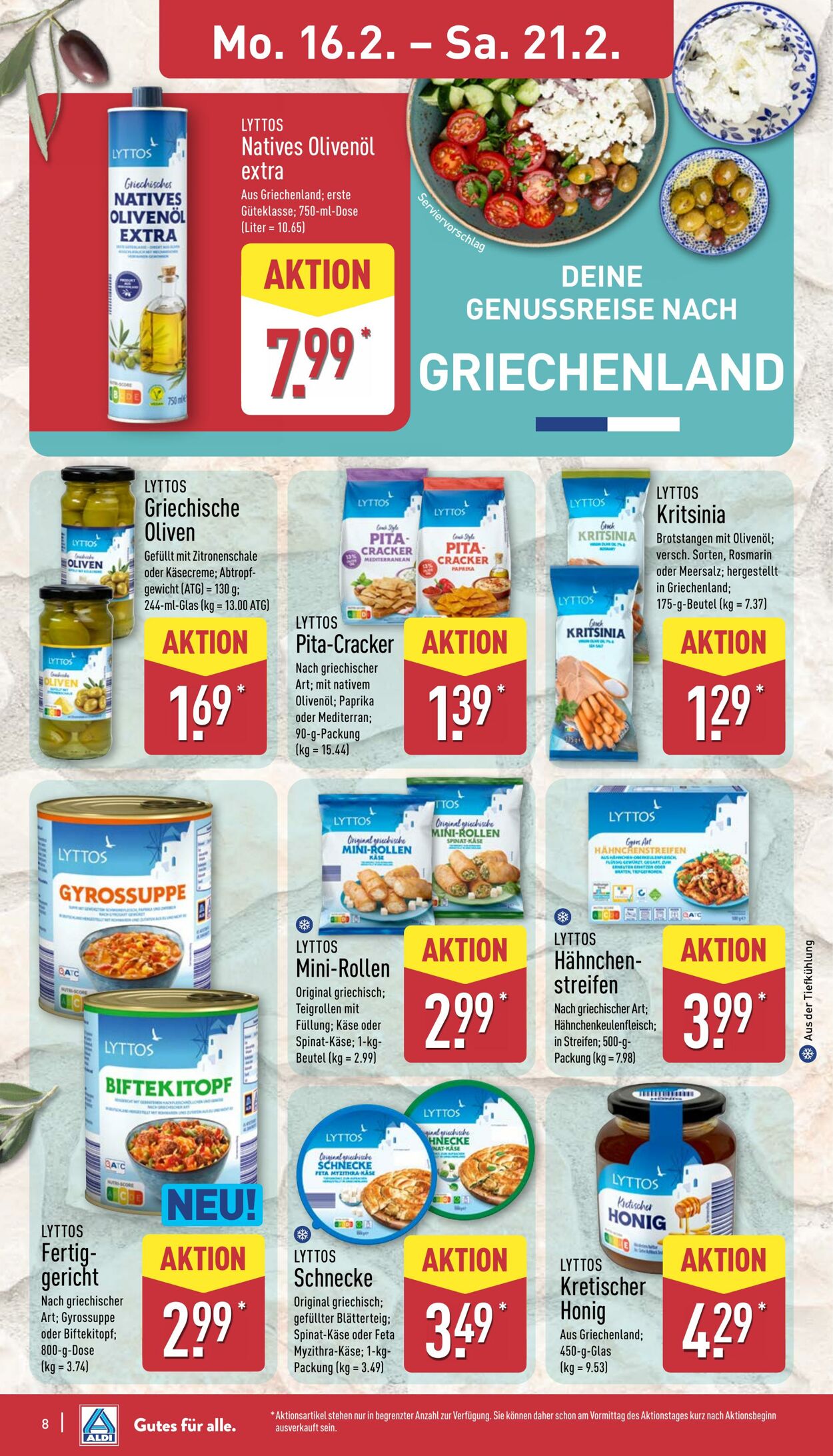 Prospekt Aldi-Nord 09.02.2026 - 14.02.2026