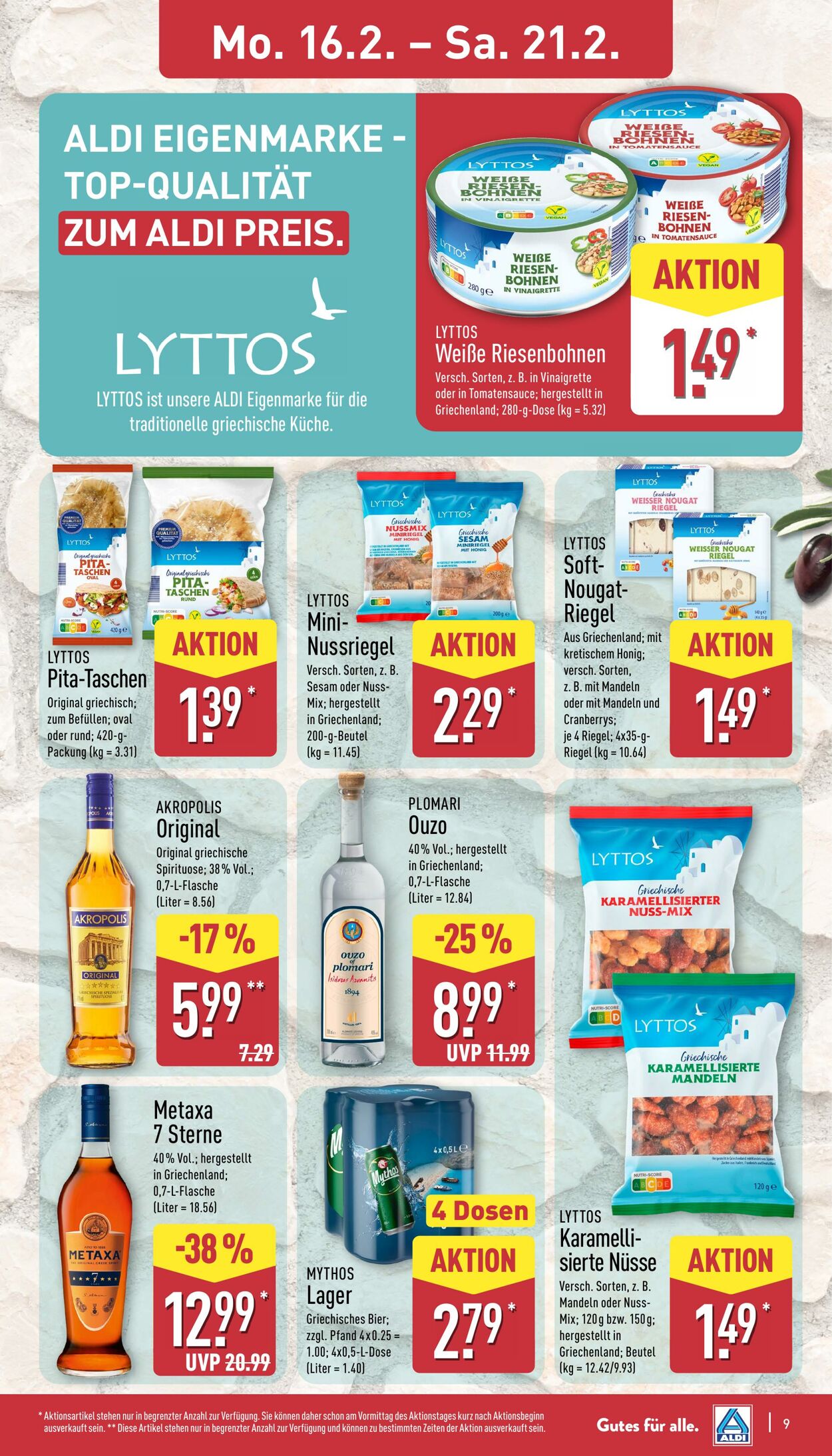 Prospekt Aldi-Nord 09.02.2026 - 14.02.2026