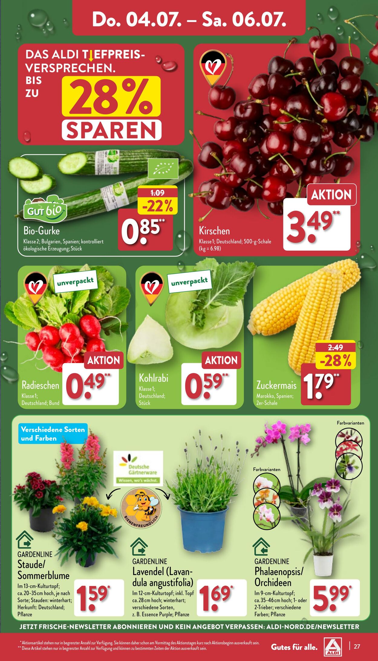 Prospekt Aldi-Nord 01.07.2024 - 06.07.2024