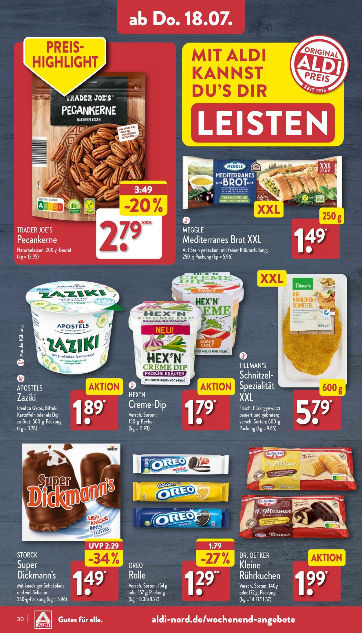 Prospekt Aldi-Nord 08.07.2024 - 13.07.2024