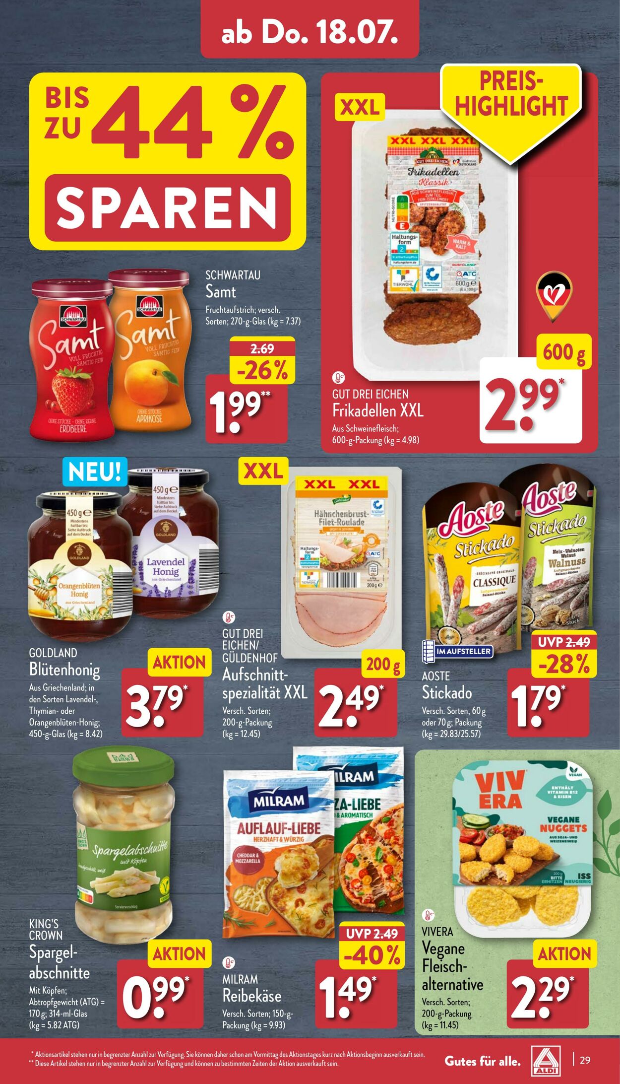 Prospekt Aldi-Nord 08.07.2024 - 13.07.2024