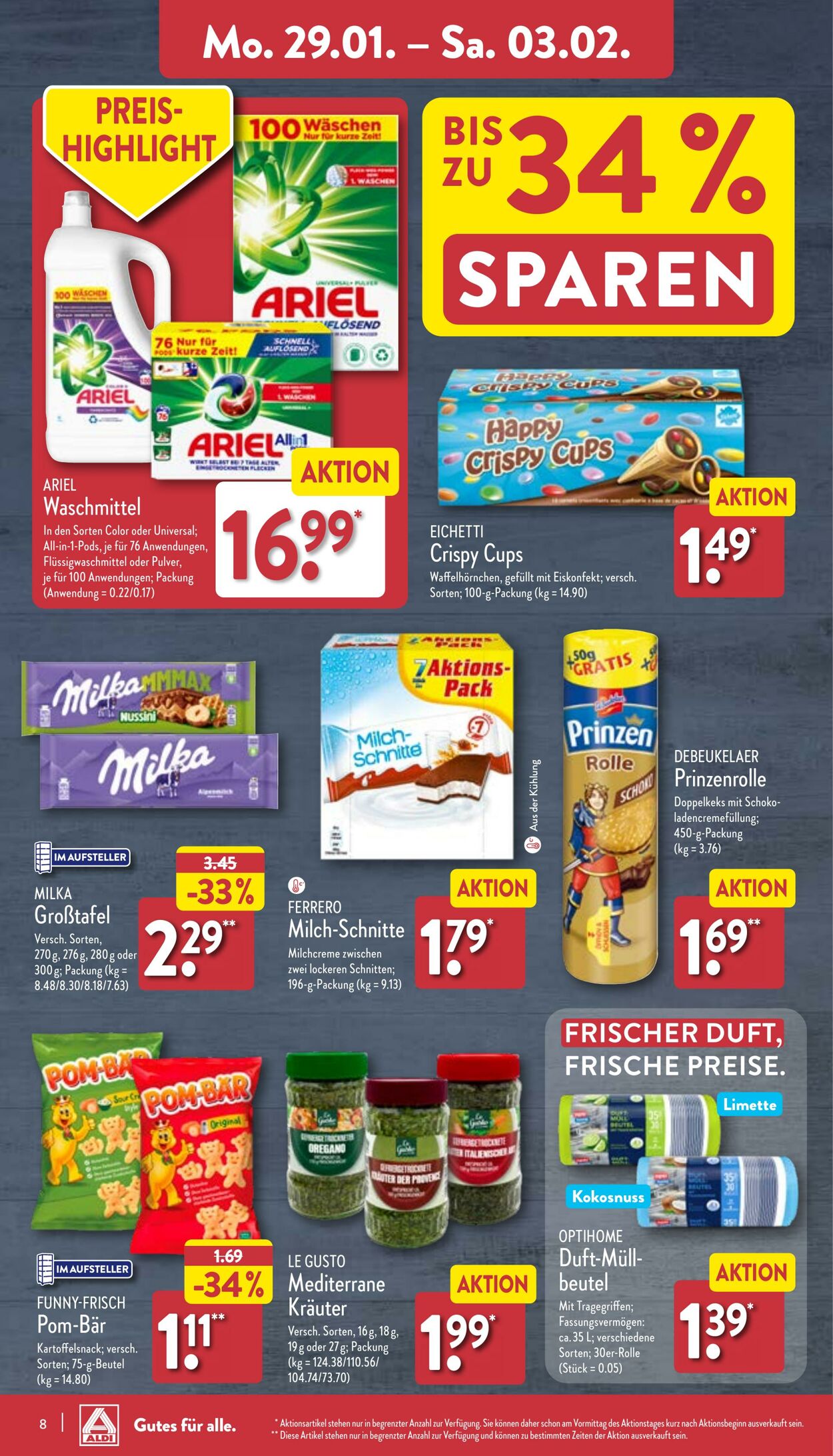 Prospekt Aldi-Nord 22.01.2024 - 27.01.2024