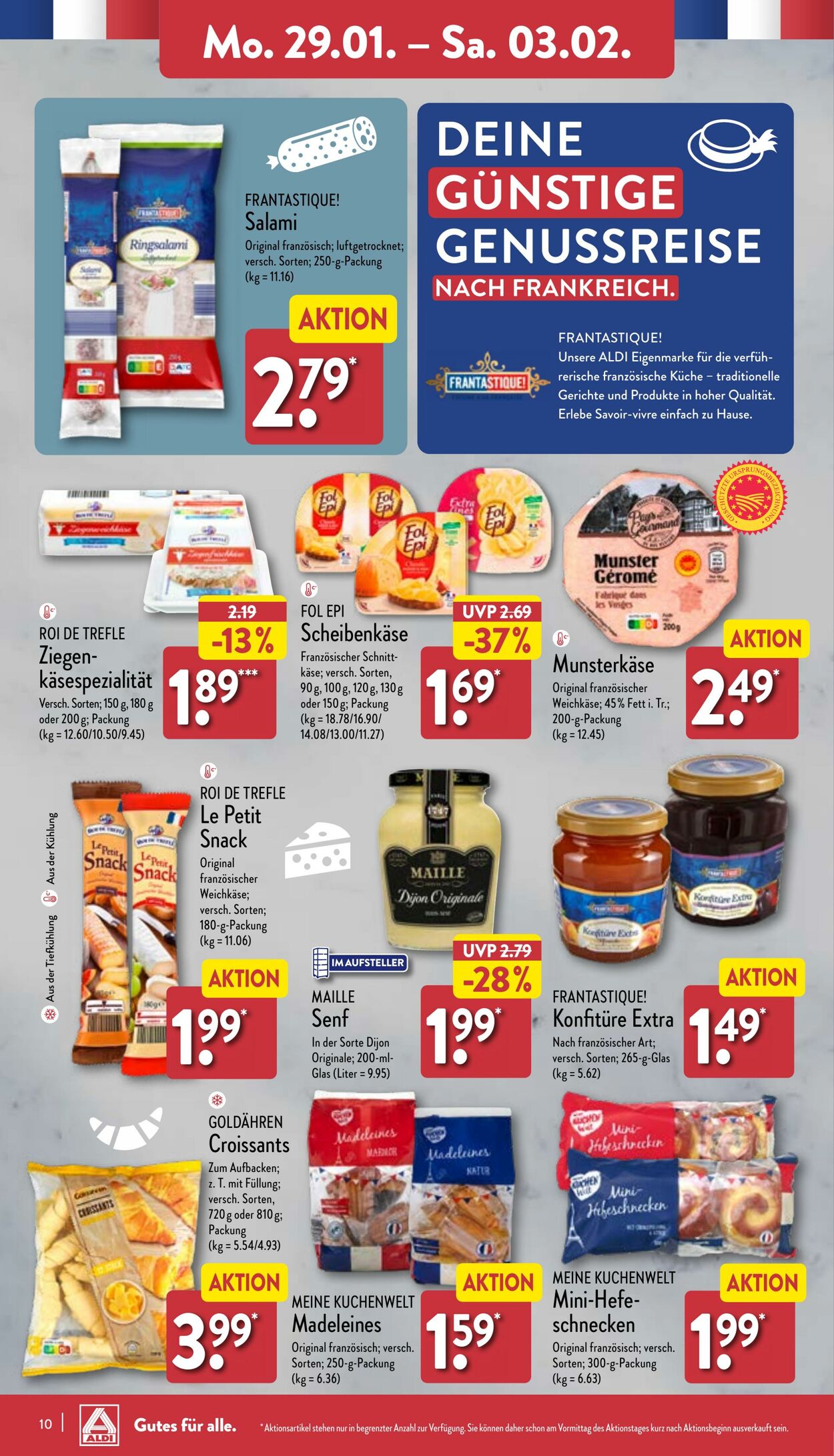 Prospekt Aldi-Nord 22.01.2024 - 27.01.2024