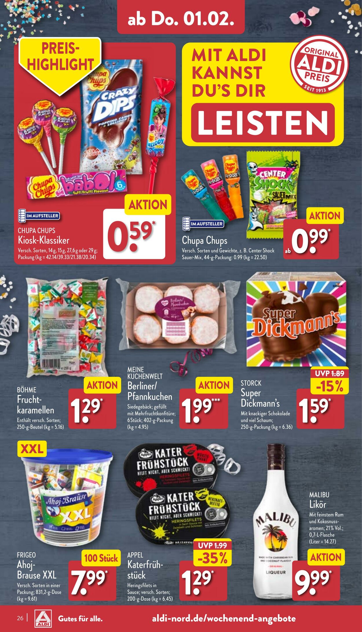 Prospekt Aldi-Nord 22.01.2024 - 27.01.2024