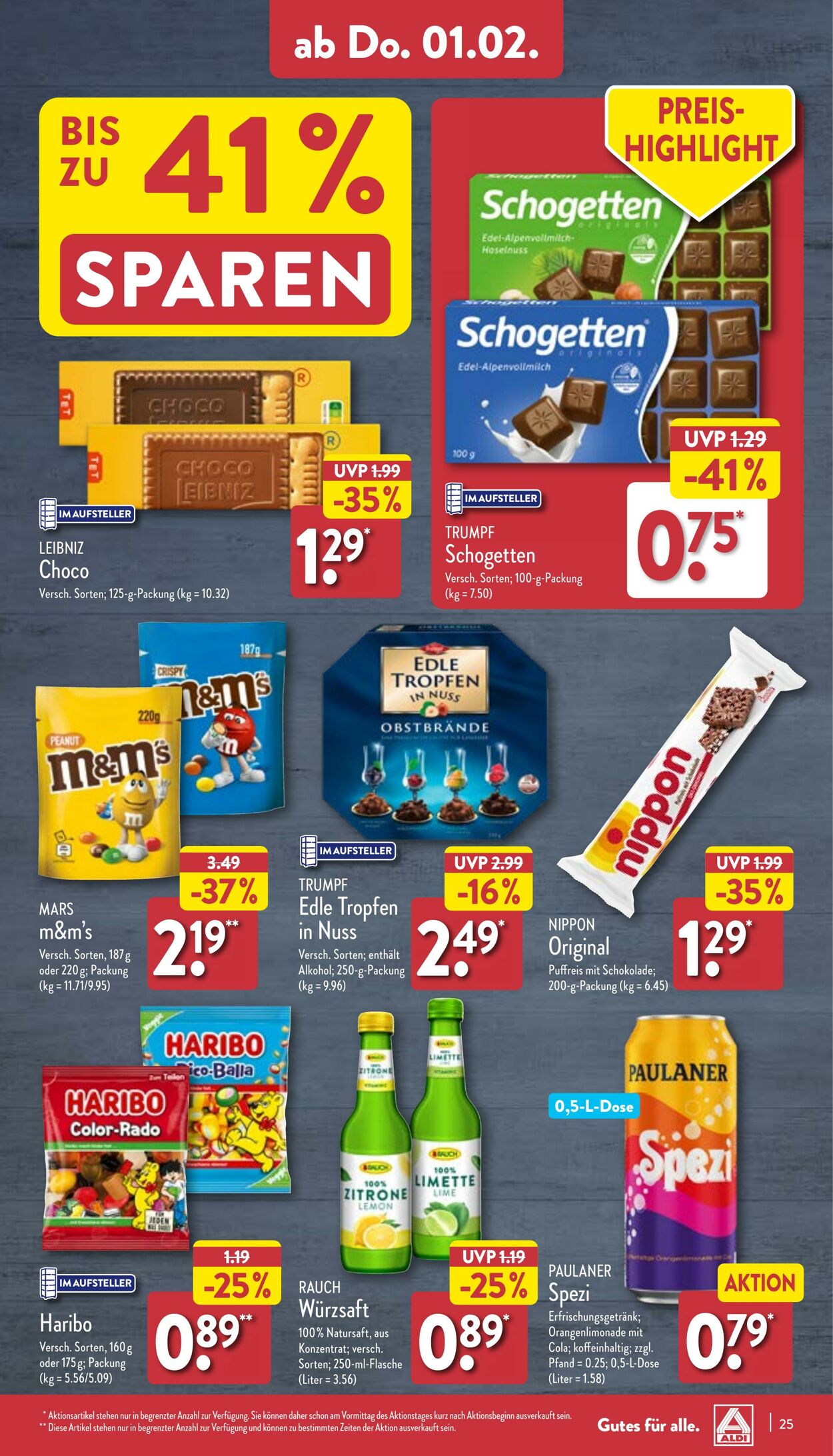 Prospekt Aldi-Nord 22.01.2024 - 27.01.2024