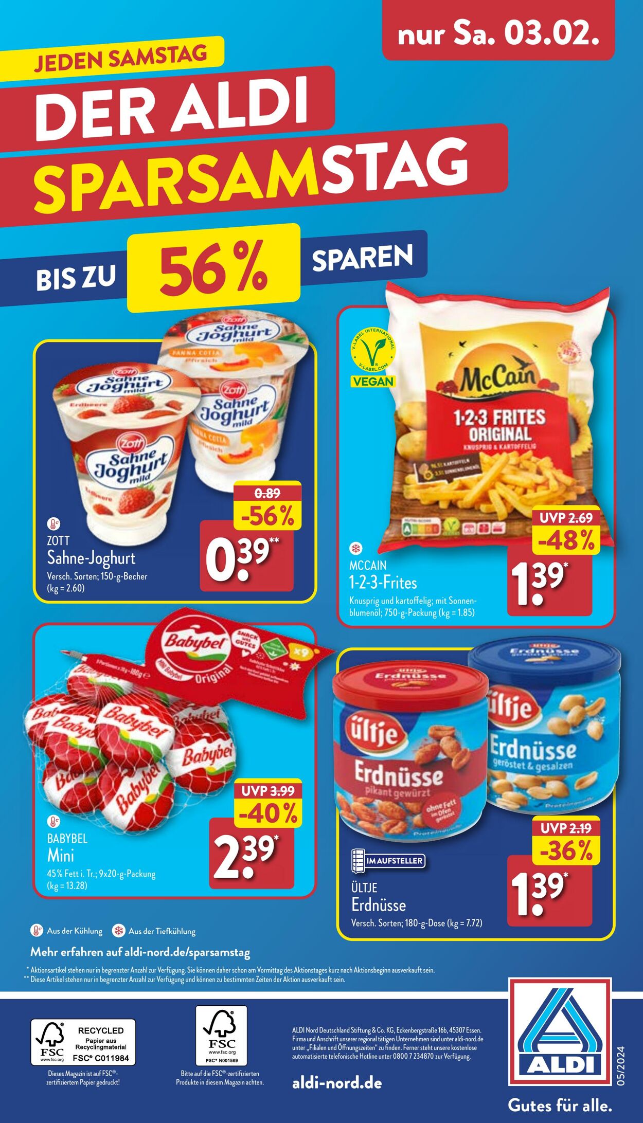 Prospekt Aldi-Nord 22.01.2024 - 27.01.2024