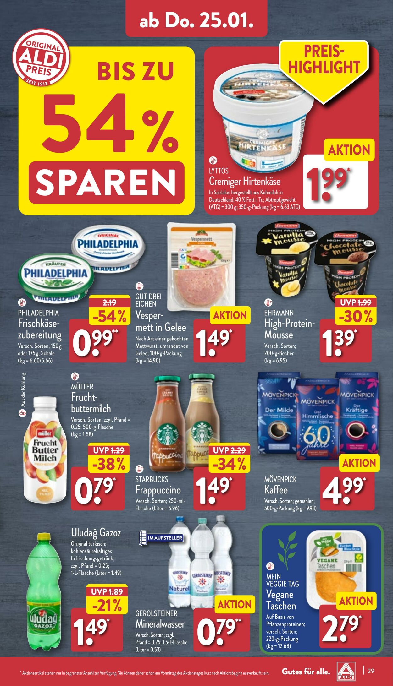 Prospekt Aldi-Nord 22.01.2024 - 27.01.2024