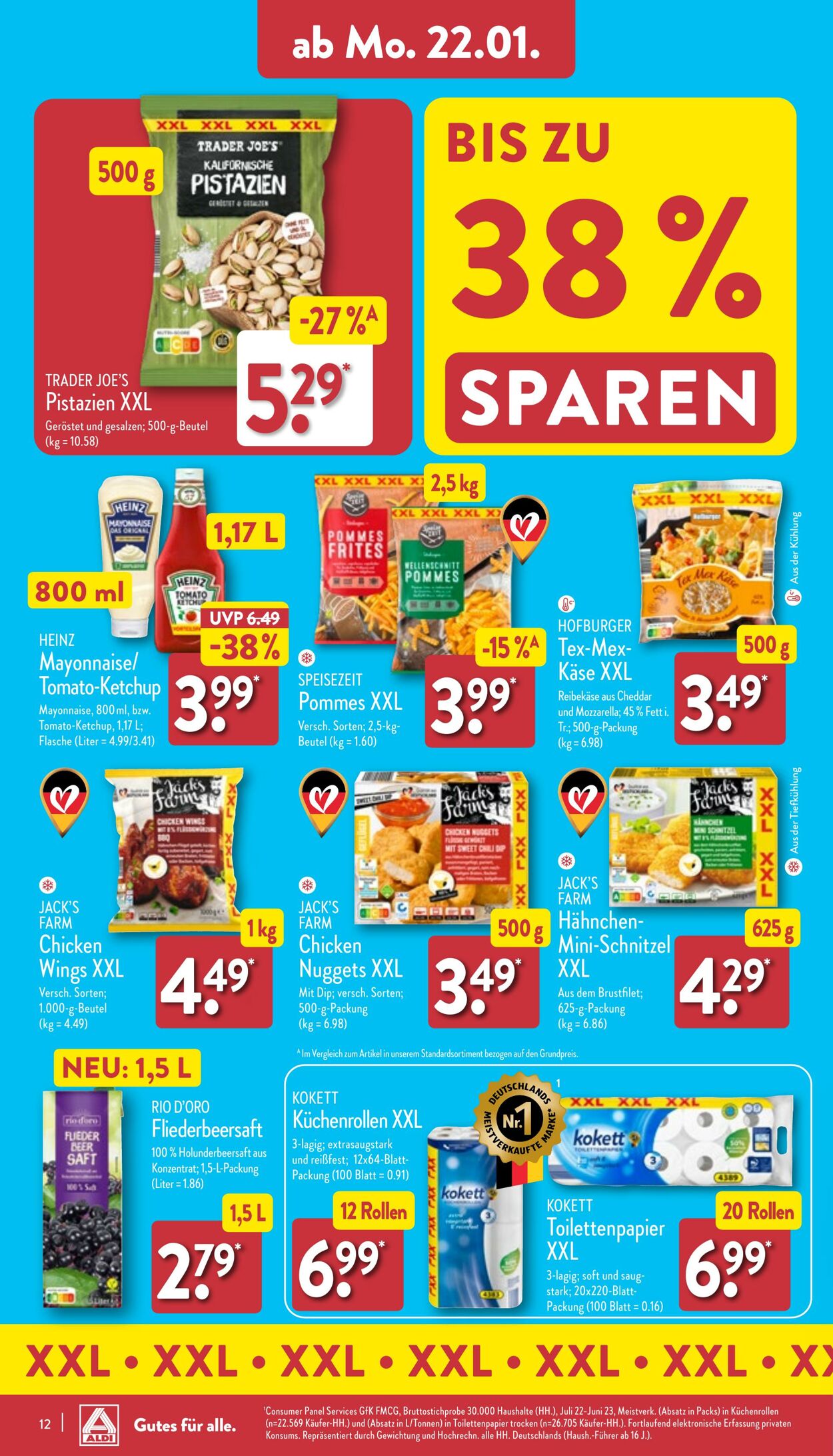 Prospekt Aldi-Nord 22.01.2024 - 27.01.2024