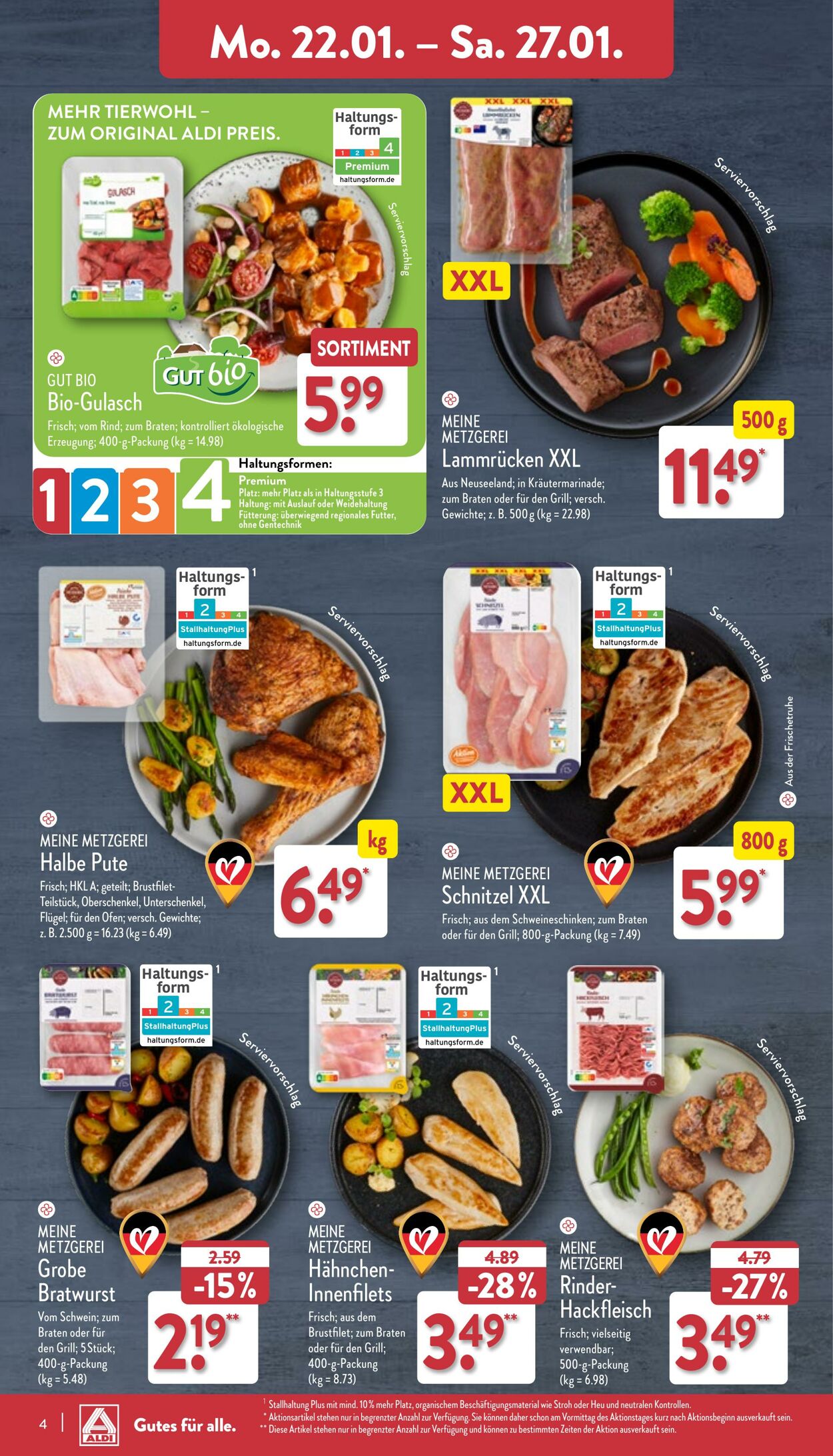 Prospekt Aldi-Nord 22.01.2024 - 27.01.2024