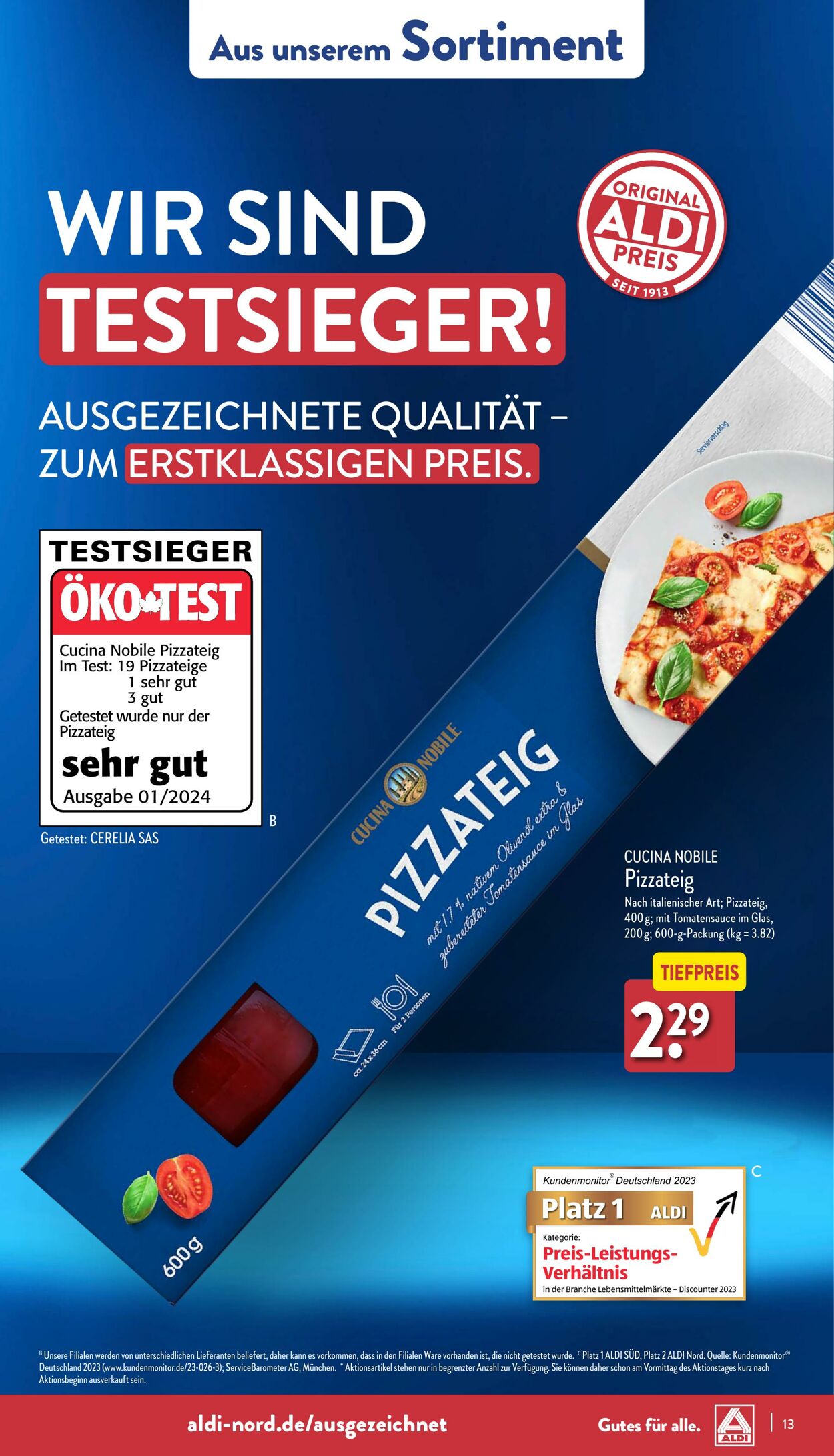 Prospekt Aldi-Nord 22.01.2024 - 27.01.2024