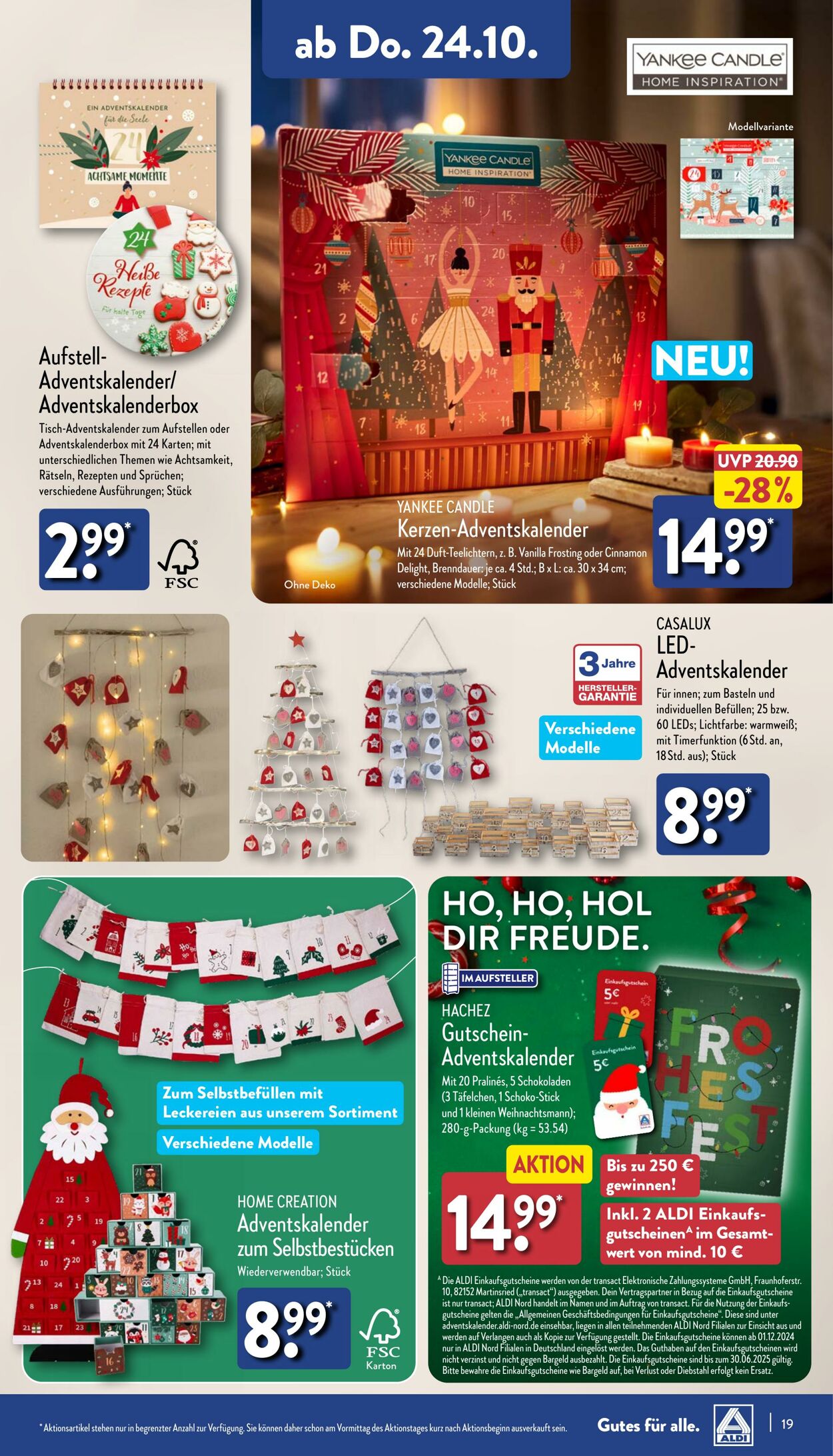 Prospekt Aldi-Nord 21.10.2024 - 26.10.2024