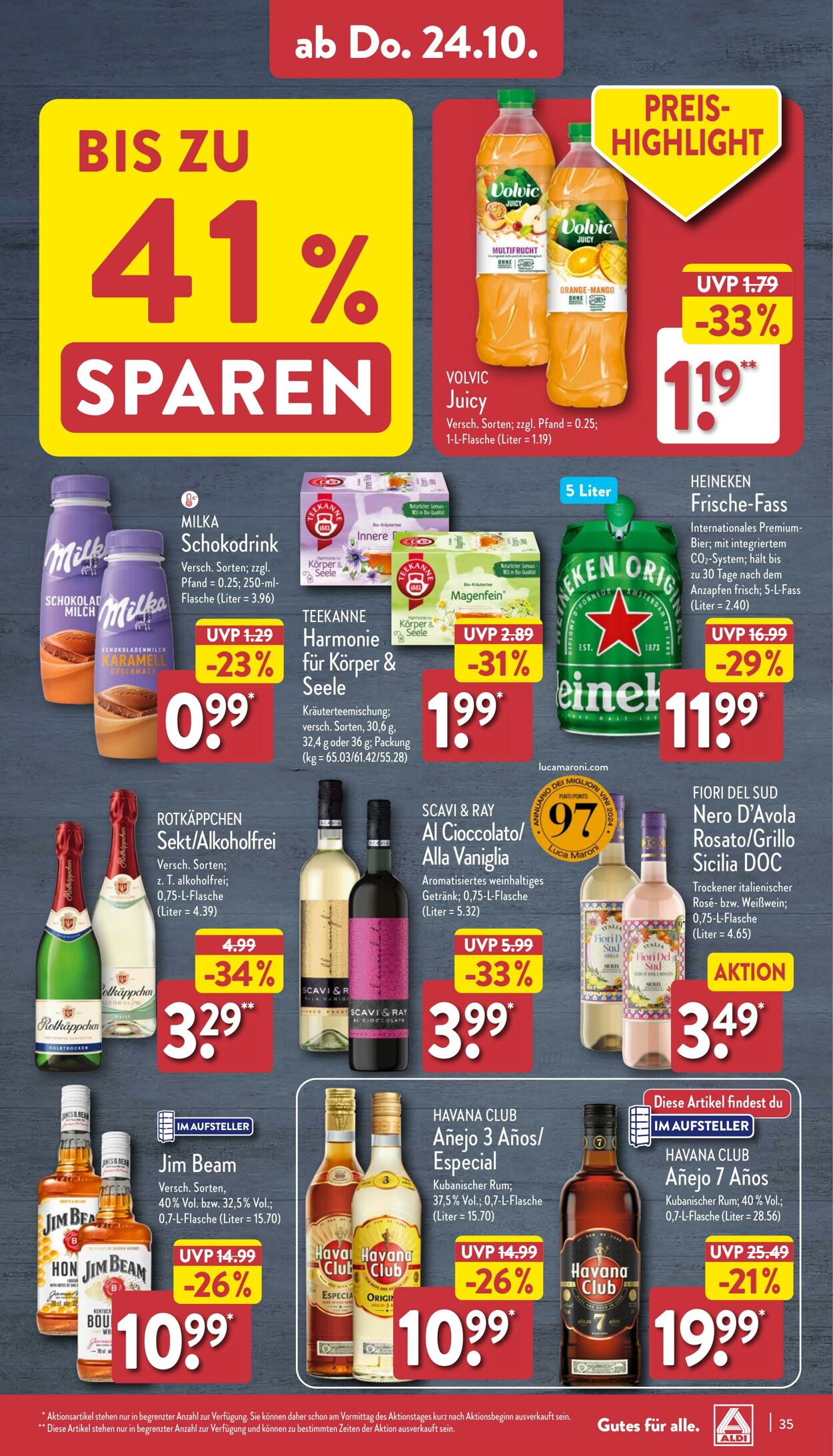 Prospekt Aldi-Nord 21.10.2024 - 26.10.2024