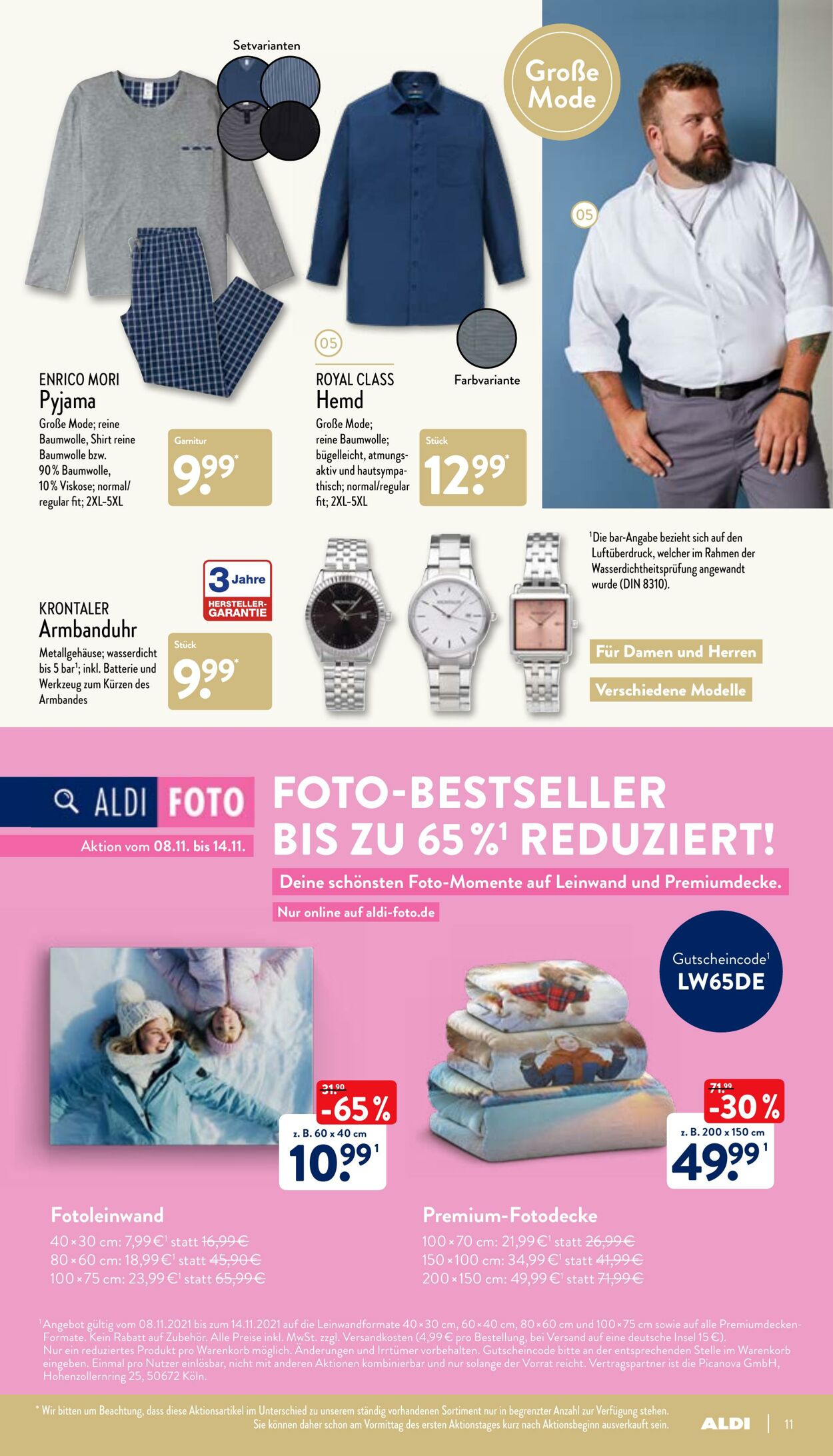 Prospekt Aldi-Nord 08.11.2021 - 14.11.2021