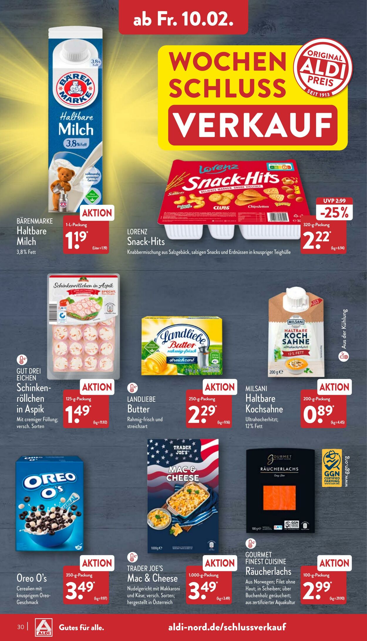 Prospekt Aldi-Nord 30.01.2023 - 04.02.2023