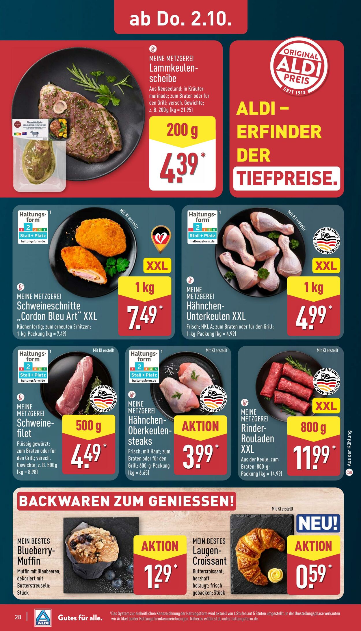 Prospekt Aldi-Nord 22.09.2025 - 27.09.2025