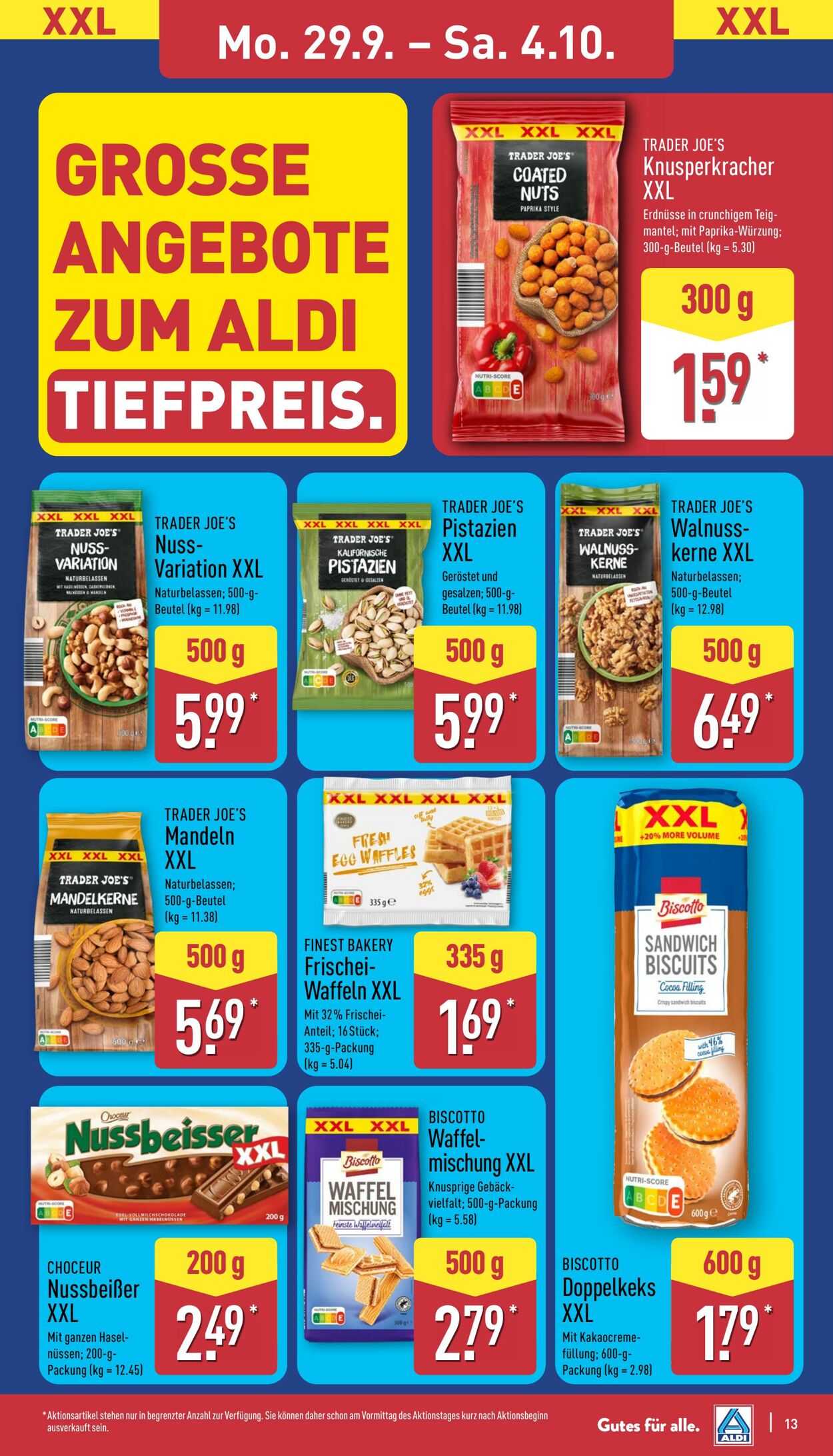 Prospekt Aldi-Nord 22.09.2025 - 27.09.2025