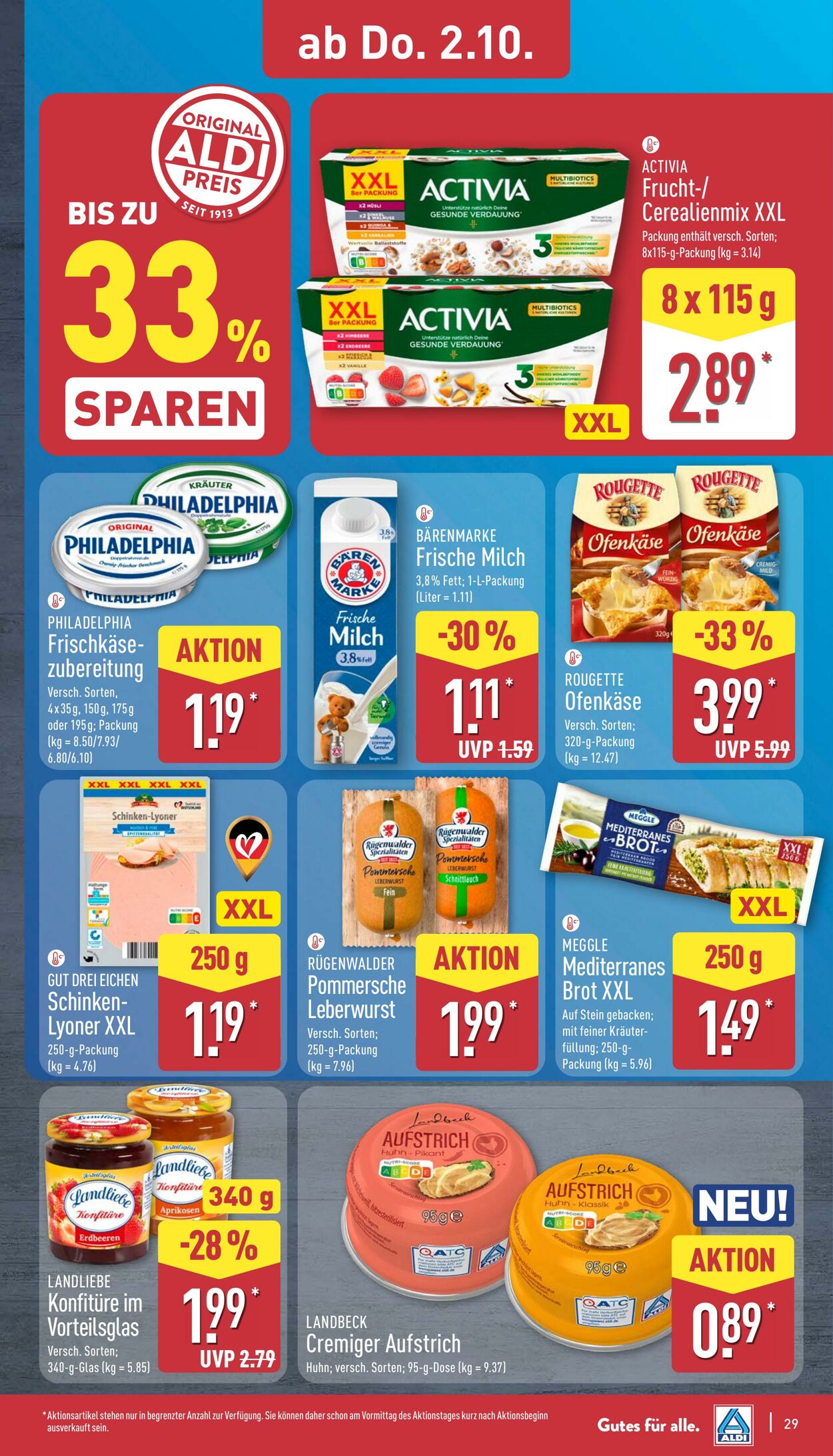 Prospekt Aldi-Nord 22.09.2025 - 27.09.2025