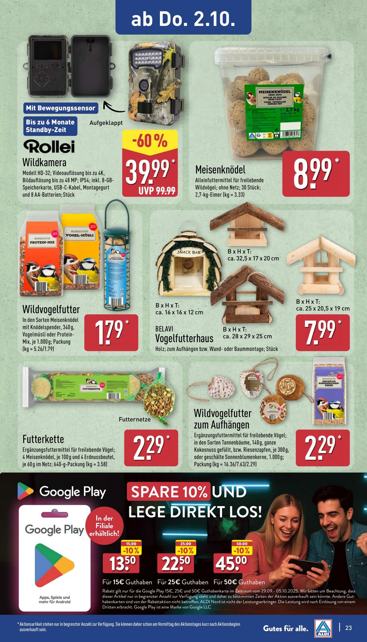 Prospekt Aldi-Nord 22.09.2025 - 27.09.2025