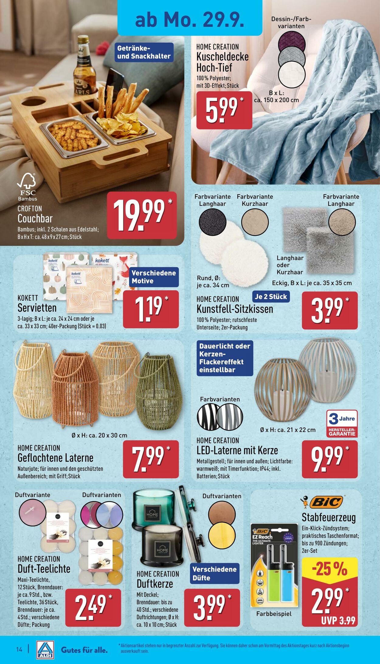 Prospekt Aldi-Nord 22.09.2025 - 27.09.2025