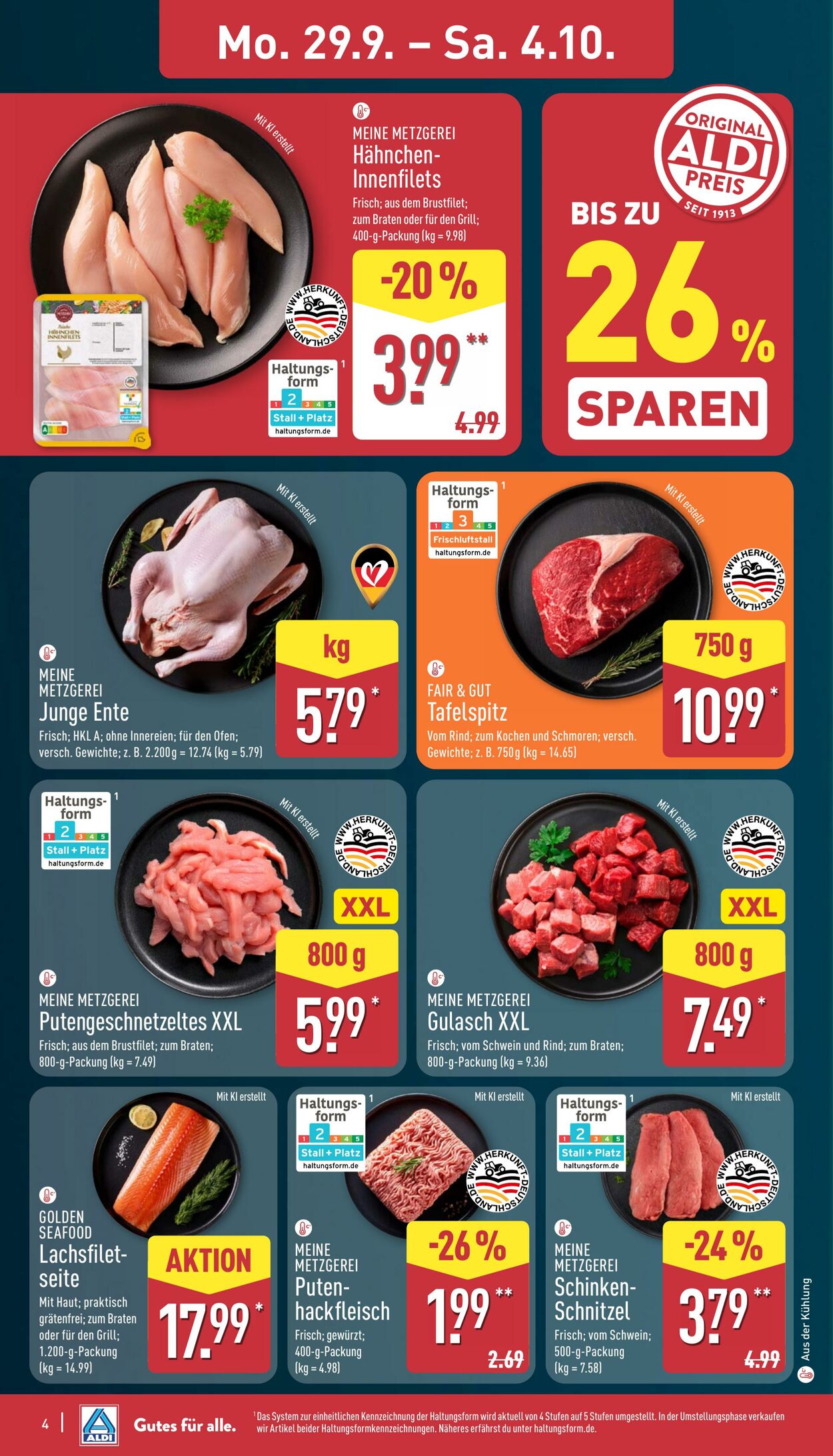 Prospekt Aldi-Nord 22.09.2025 - 27.09.2025