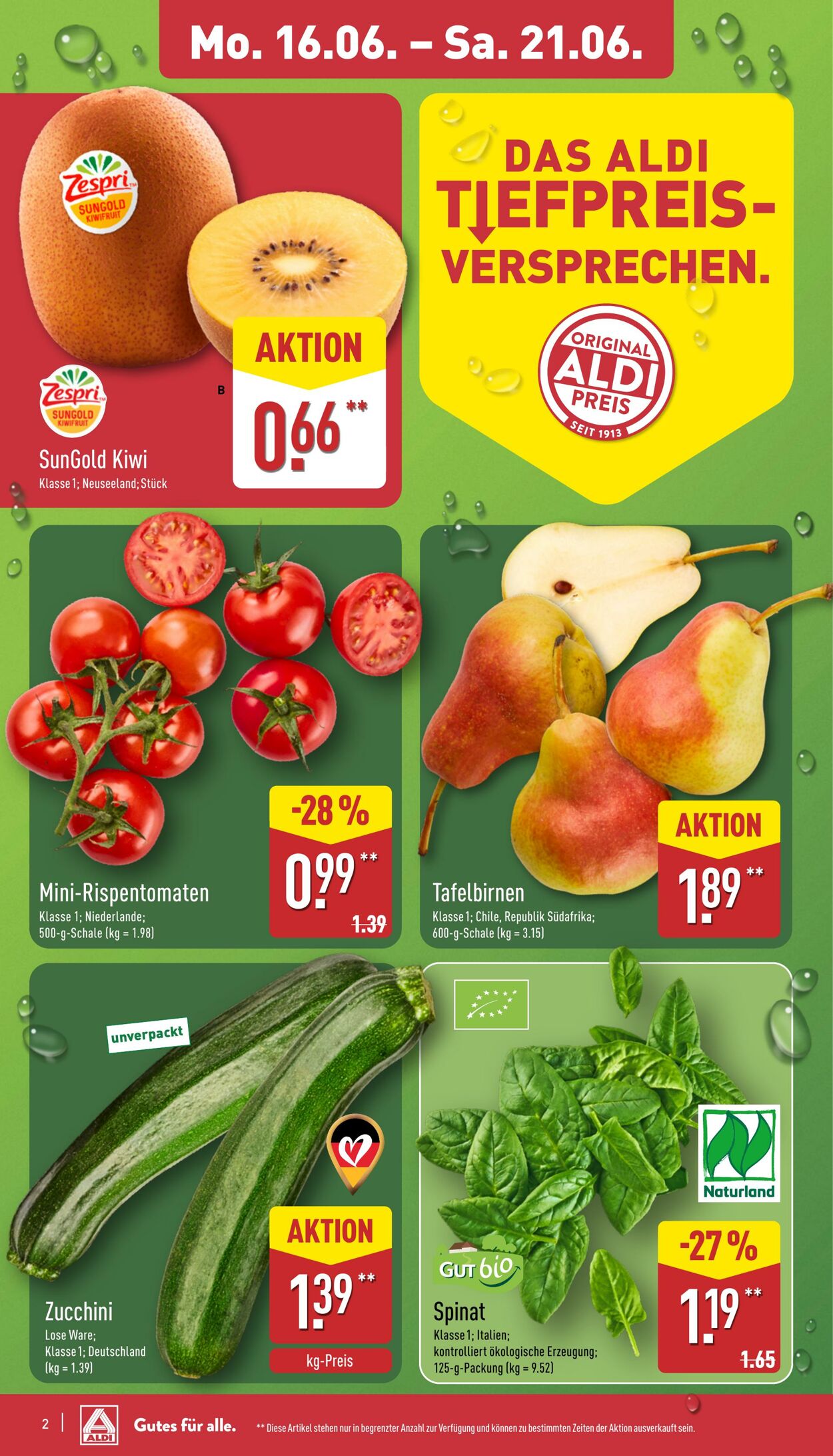 Prospekt Aldi-Nord 09.06.2025 - 14.06.2025