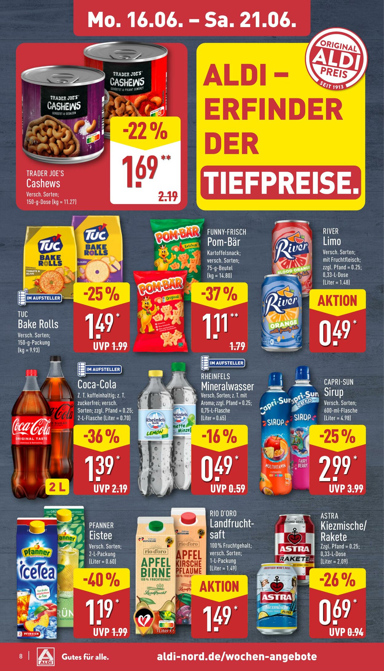 Prospekt Aldi-Nord 09.06.2025 - 14.06.2025