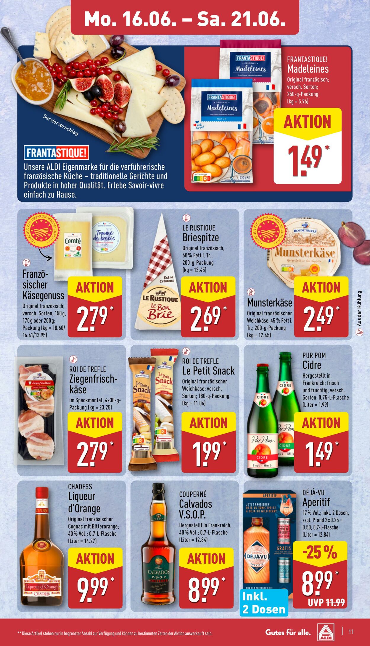 Prospekt Aldi-Nord 09.06.2025 - 14.06.2025