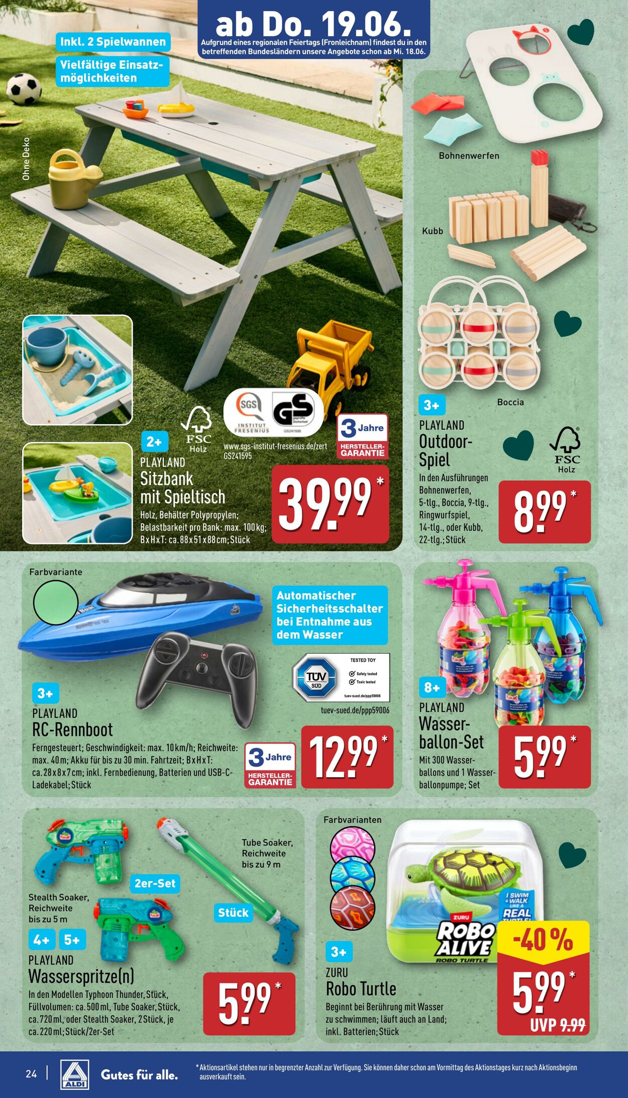 Prospekt Aldi-Nord 09.06.2025 - 14.06.2025