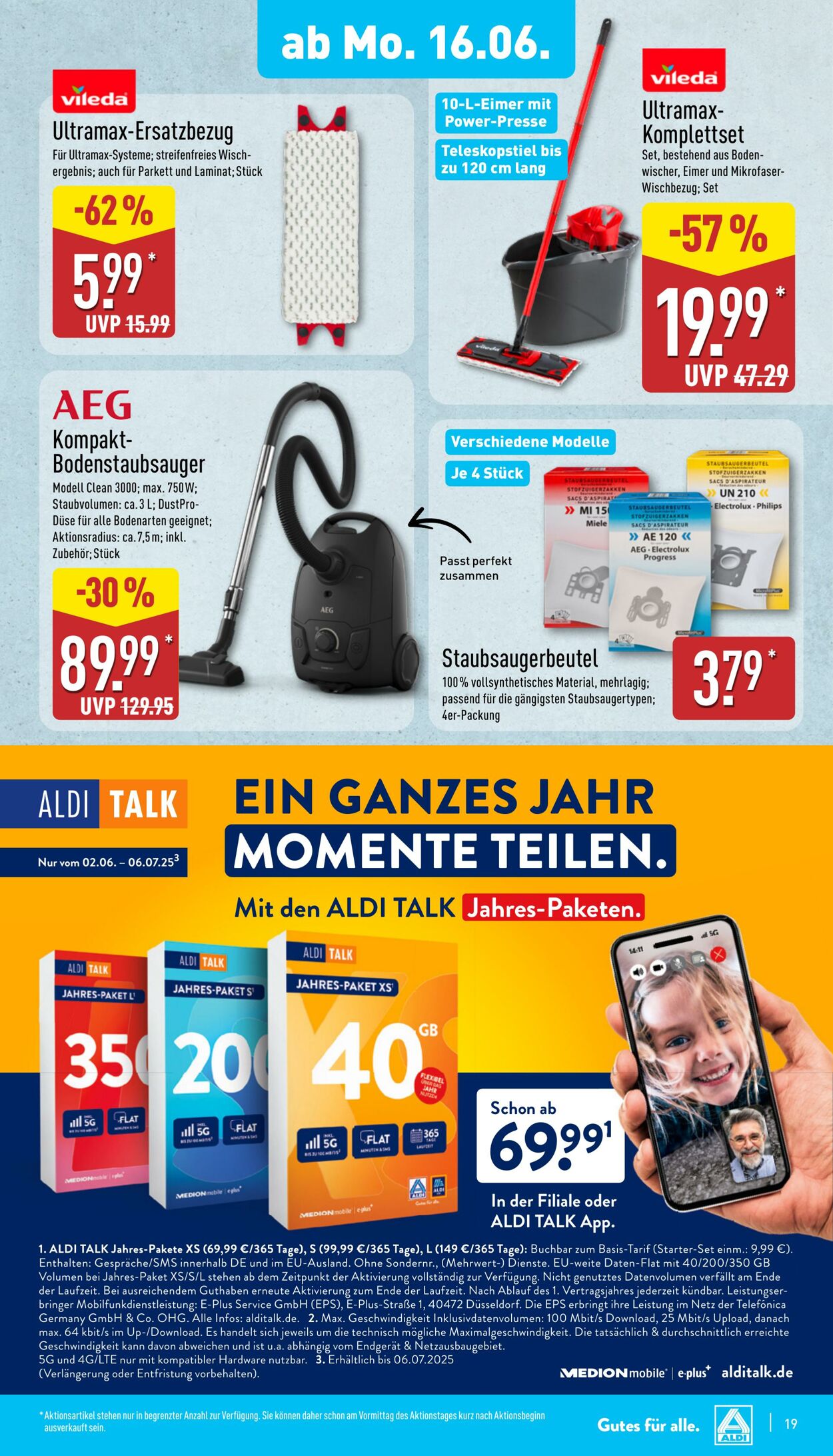 Prospekt Aldi-Nord 09.06.2025 - 14.06.2025