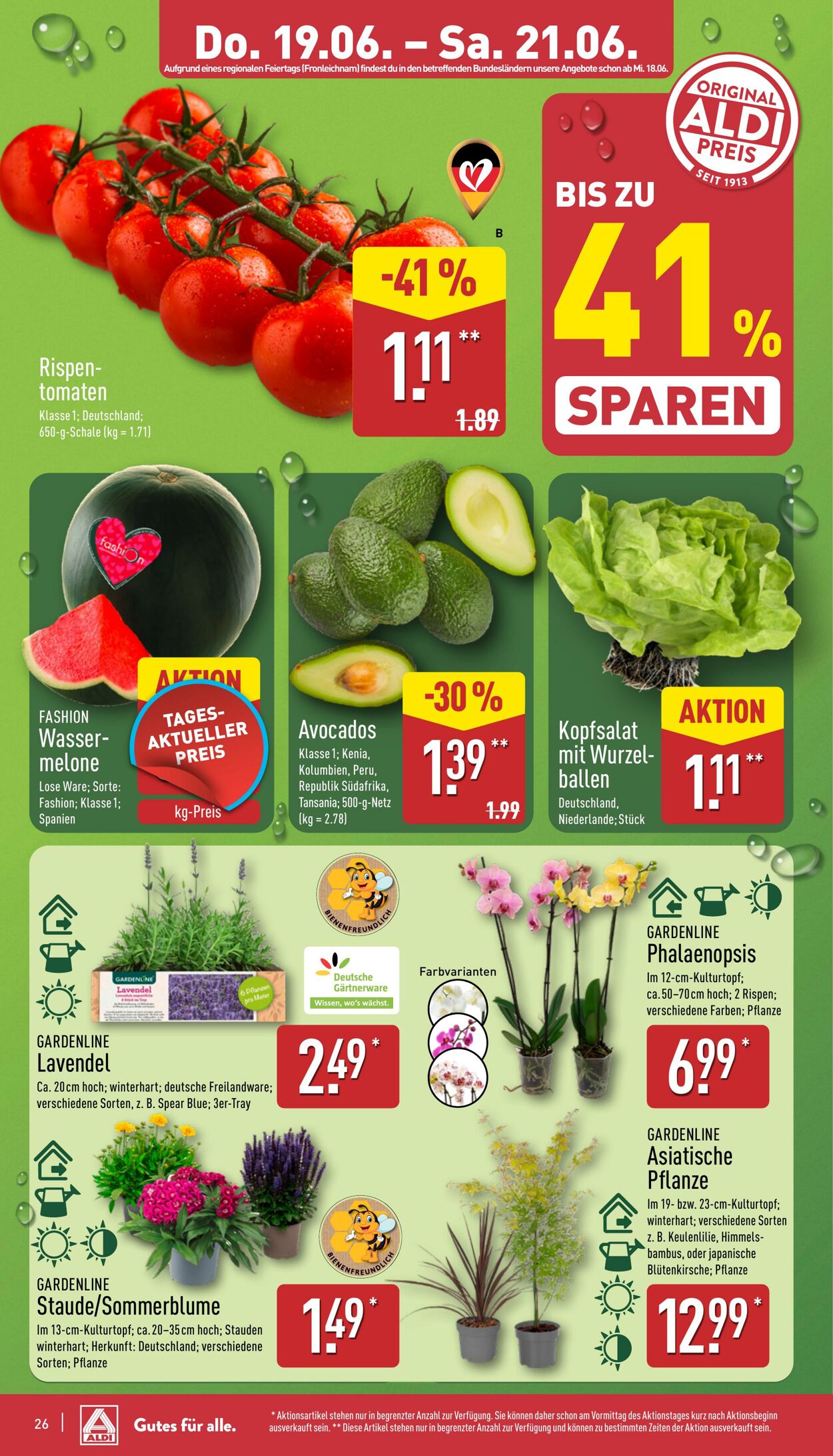 Prospekt Aldi-Nord 09.06.2025 - 14.06.2025