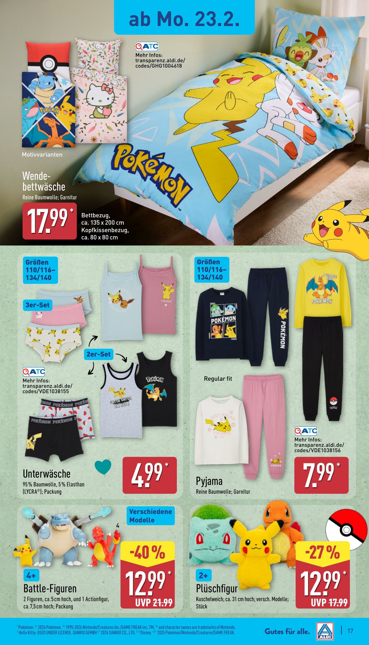 Prospekt Aldi-Nord 23.02.2026 - 28.02.2026