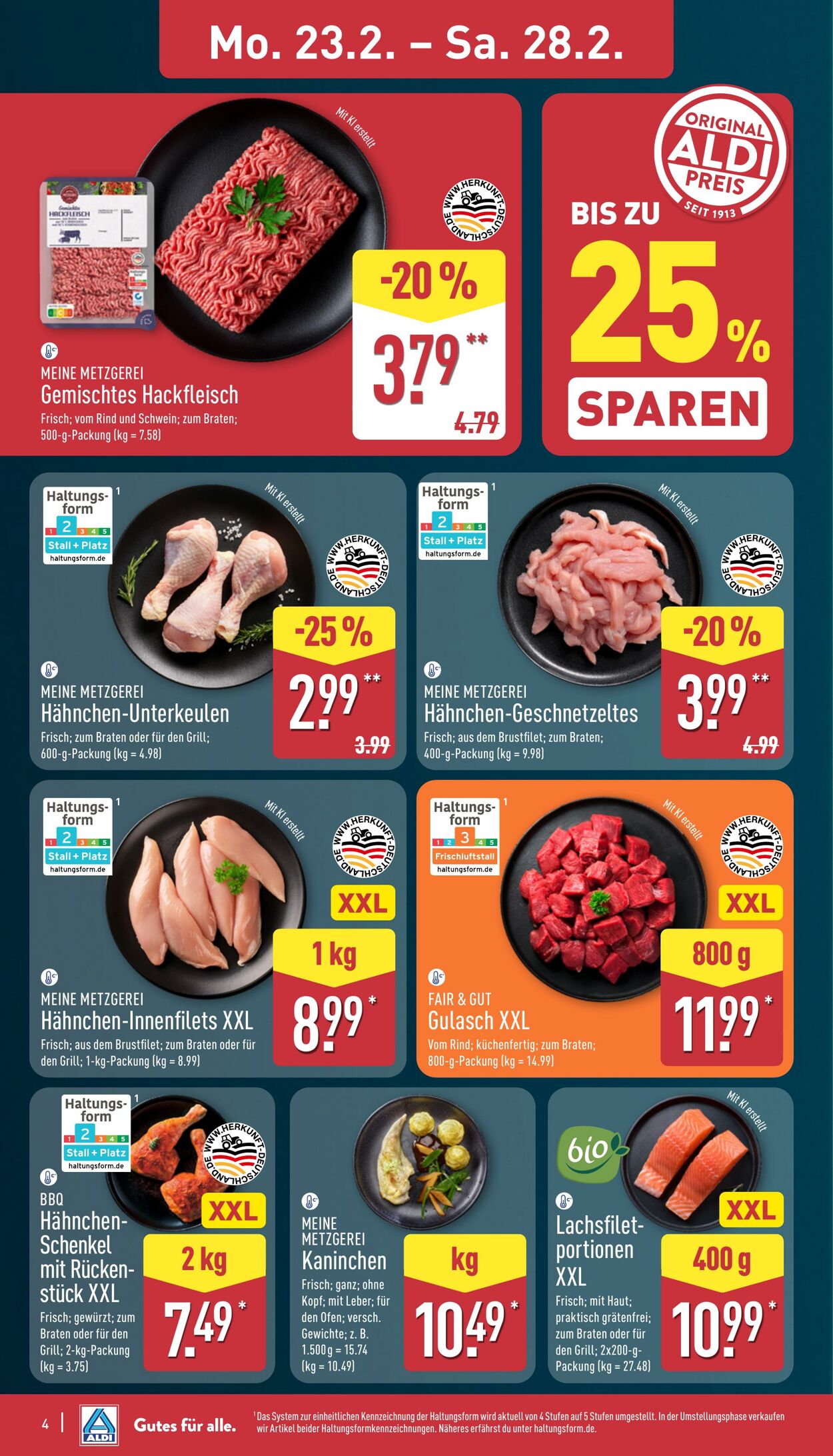 Prospekt Aldi-Nord 23.02.2026 - 28.02.2026