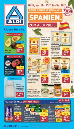 Prospekt Aldi-Nord 23.02.2026 - 28.02.2026