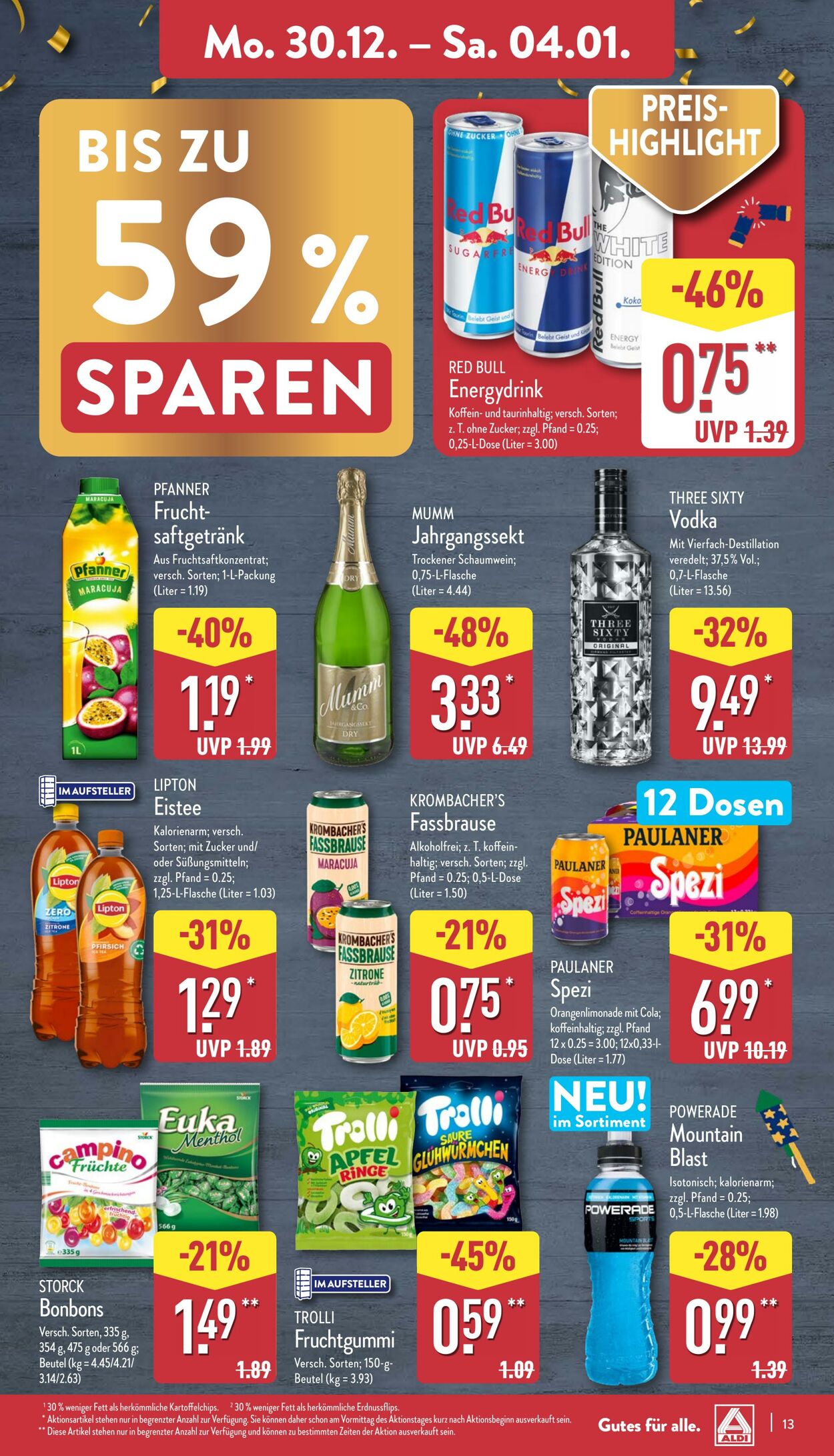 Prospekt Aldi-Nord 23.12.2024 - 28.12.2024