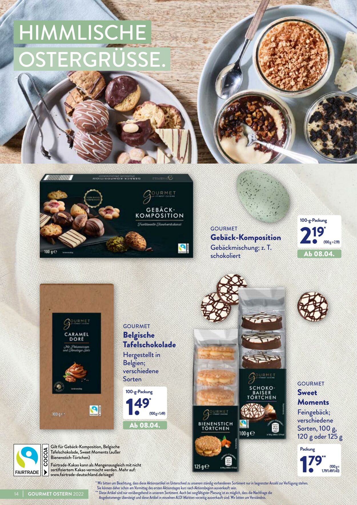 Prospekt Aldi-Nord 14.03.2022 - 30.04.2022